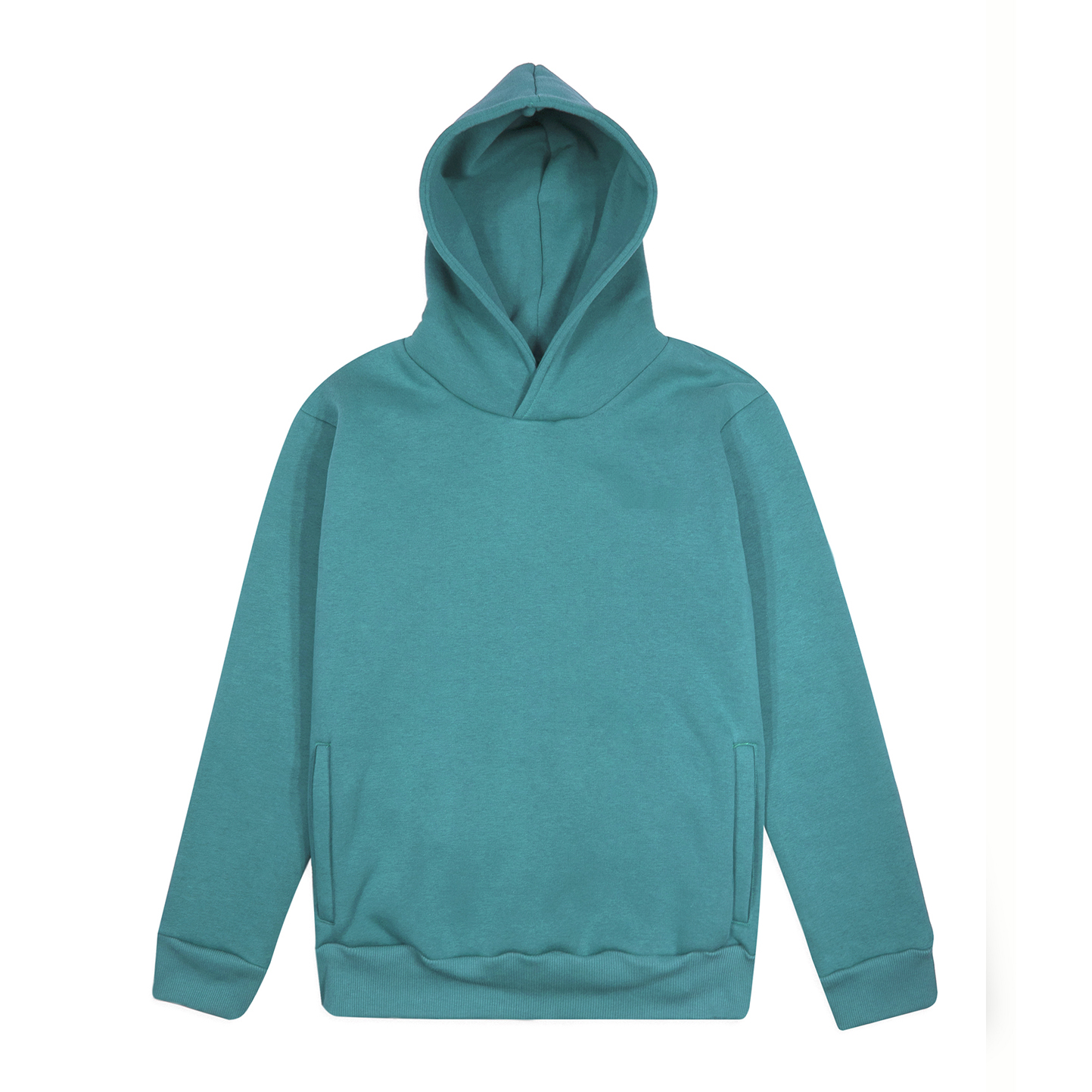 Sudadera con capucha suave. Corte urbano. 75 % algodón/25 % poliéster. 320 g/m². Color negro. Talla XS. - RF - Aqua Marine XS