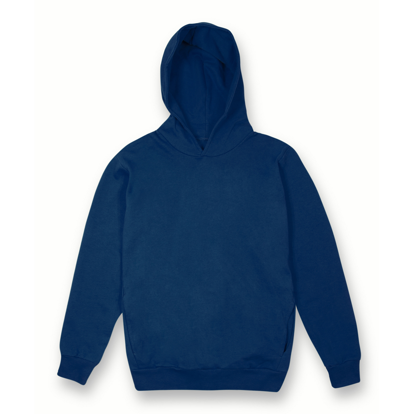 Sudadera con capucha suave. Corte urbano. 75 % algodón/25 % poliéster. 320 g/m². Color negro. Talla XS. - NY - Azul marino XS 3/4 años