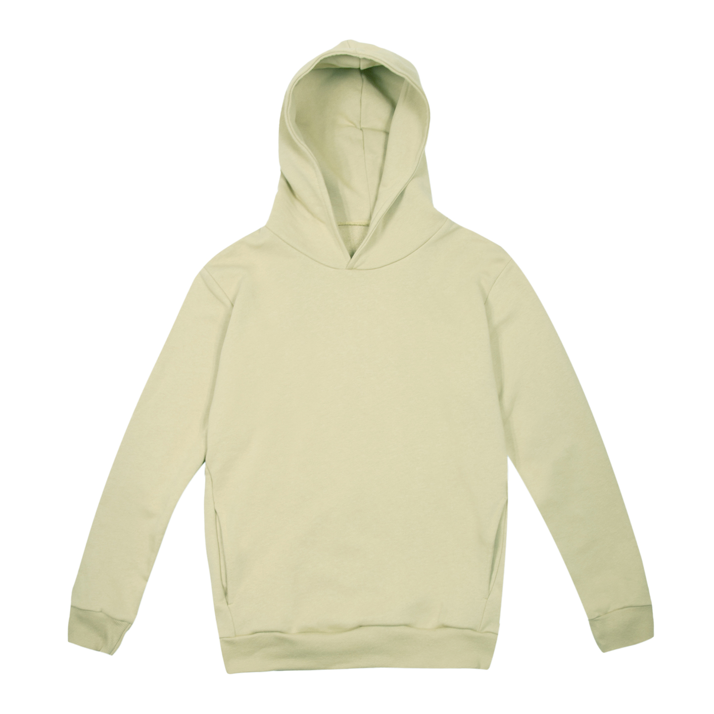 Sudadera con capucha suave. Corte urbano. 75 % algodón/25 % poliéster. 320 g/m². Color negro. Talla XS. - 38 - Crema XS NUEVO