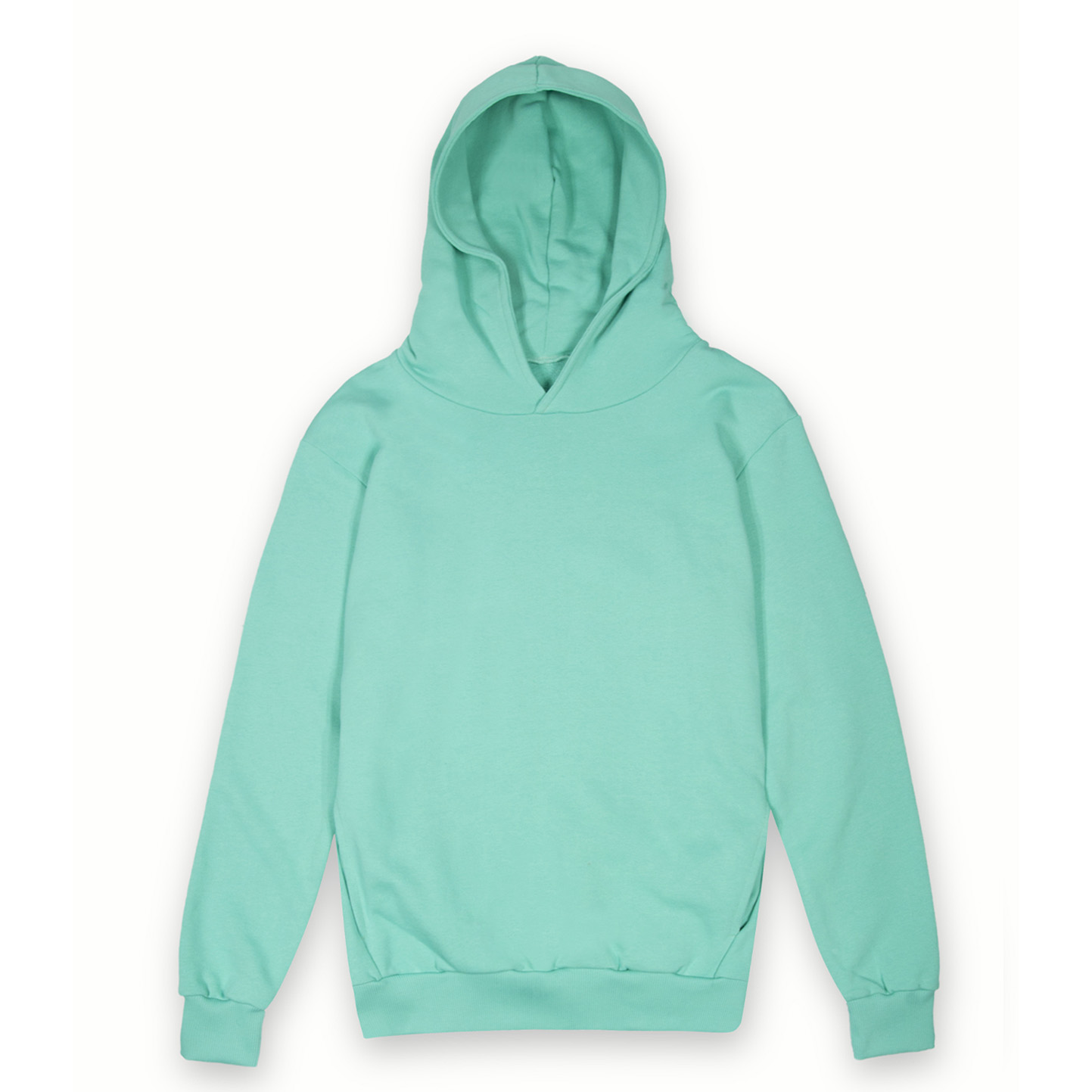 Sudadera con capucha Soft F/T. Urbana unisex 100% algodón 320 gr. Negra XS - RF - Aqua Marine XS