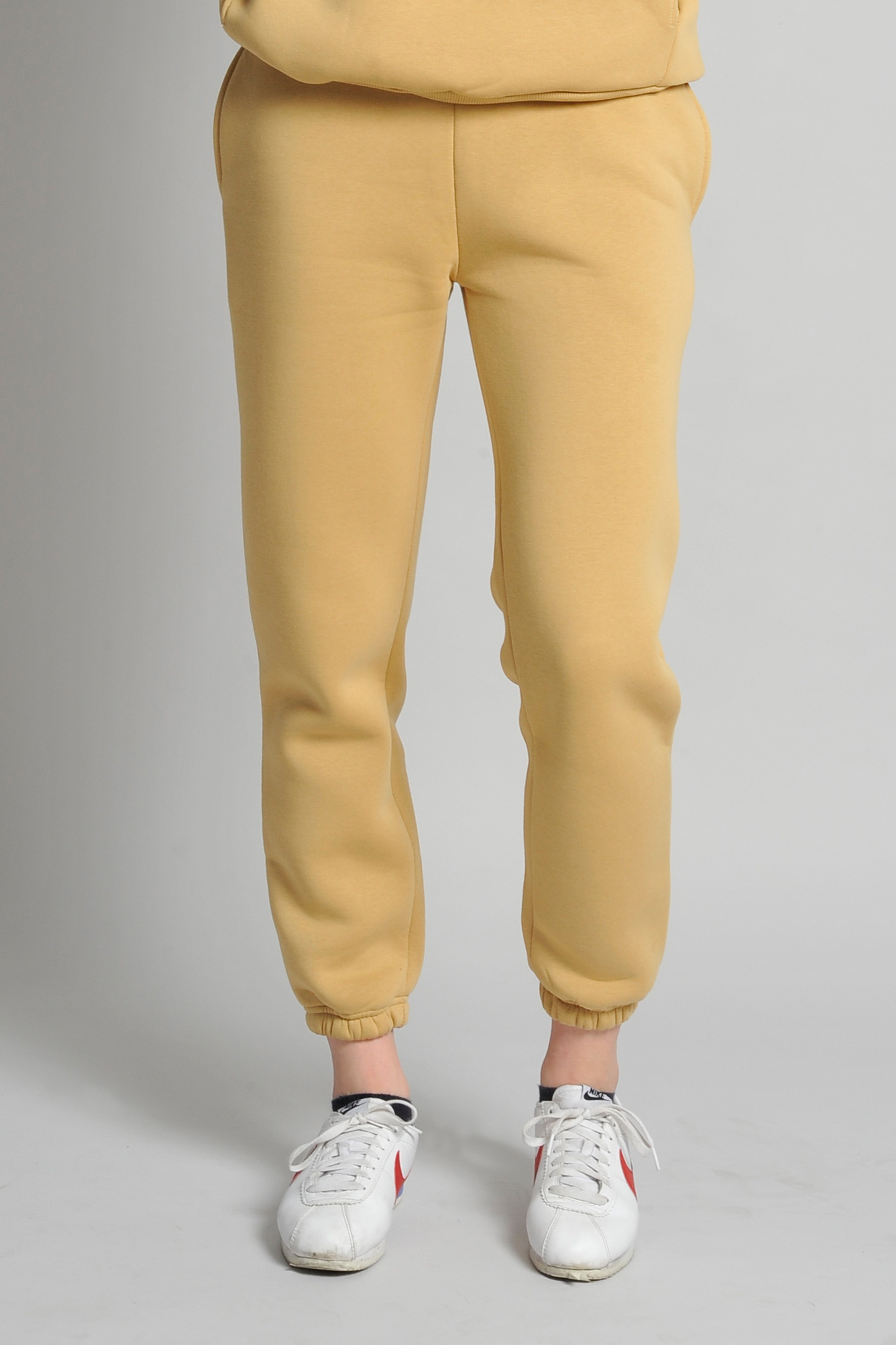 Pantalones de felpa suave urbana 75/25% algodón/poliéster 320gr Negro XS