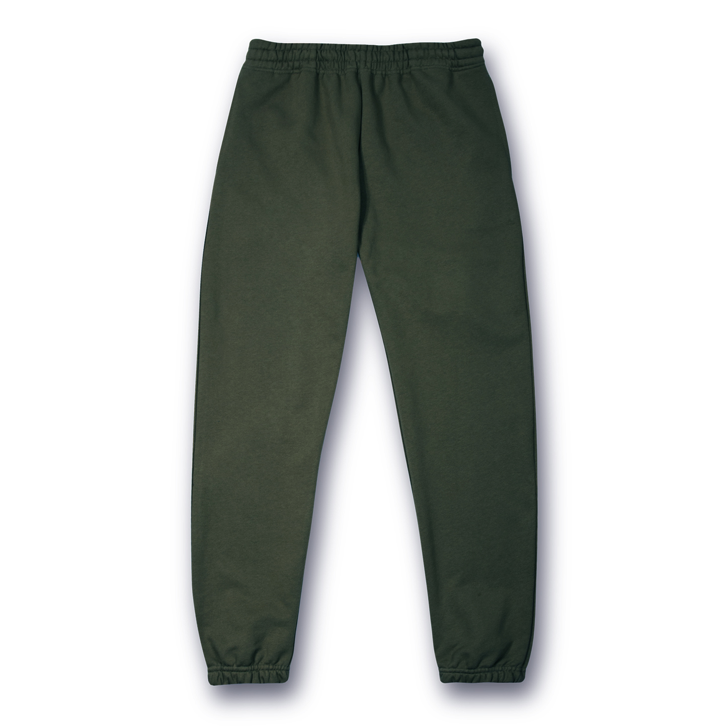 Pantalones de felpa suave F/Terry 100% algodón 320 g/m² Negro XS - BS - Verde militar XS