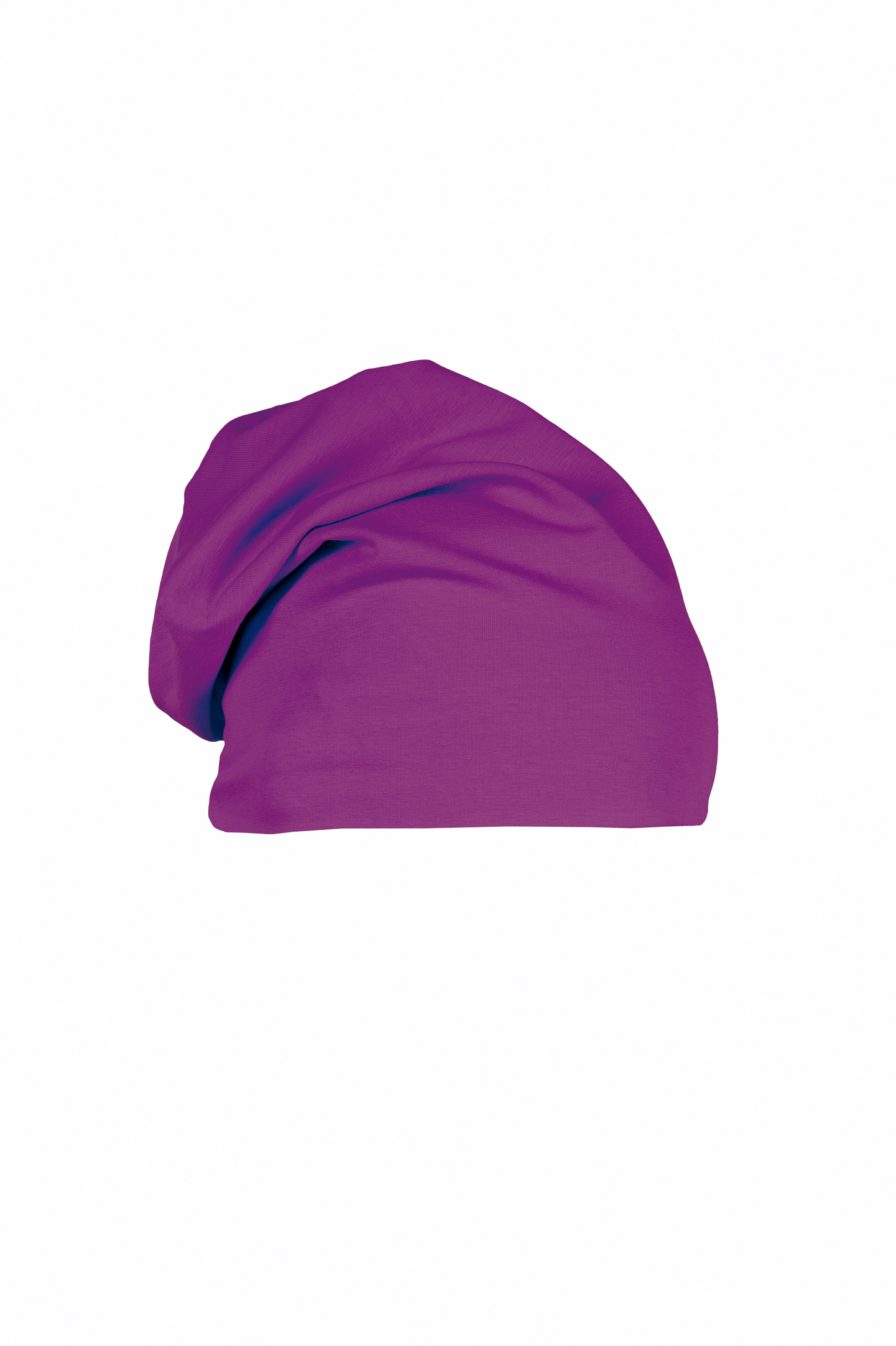 Moda Uni Gorro Gorro Tubular 95/5% Cot/Ela 250 gr Gris Melange - OR - Orquídea