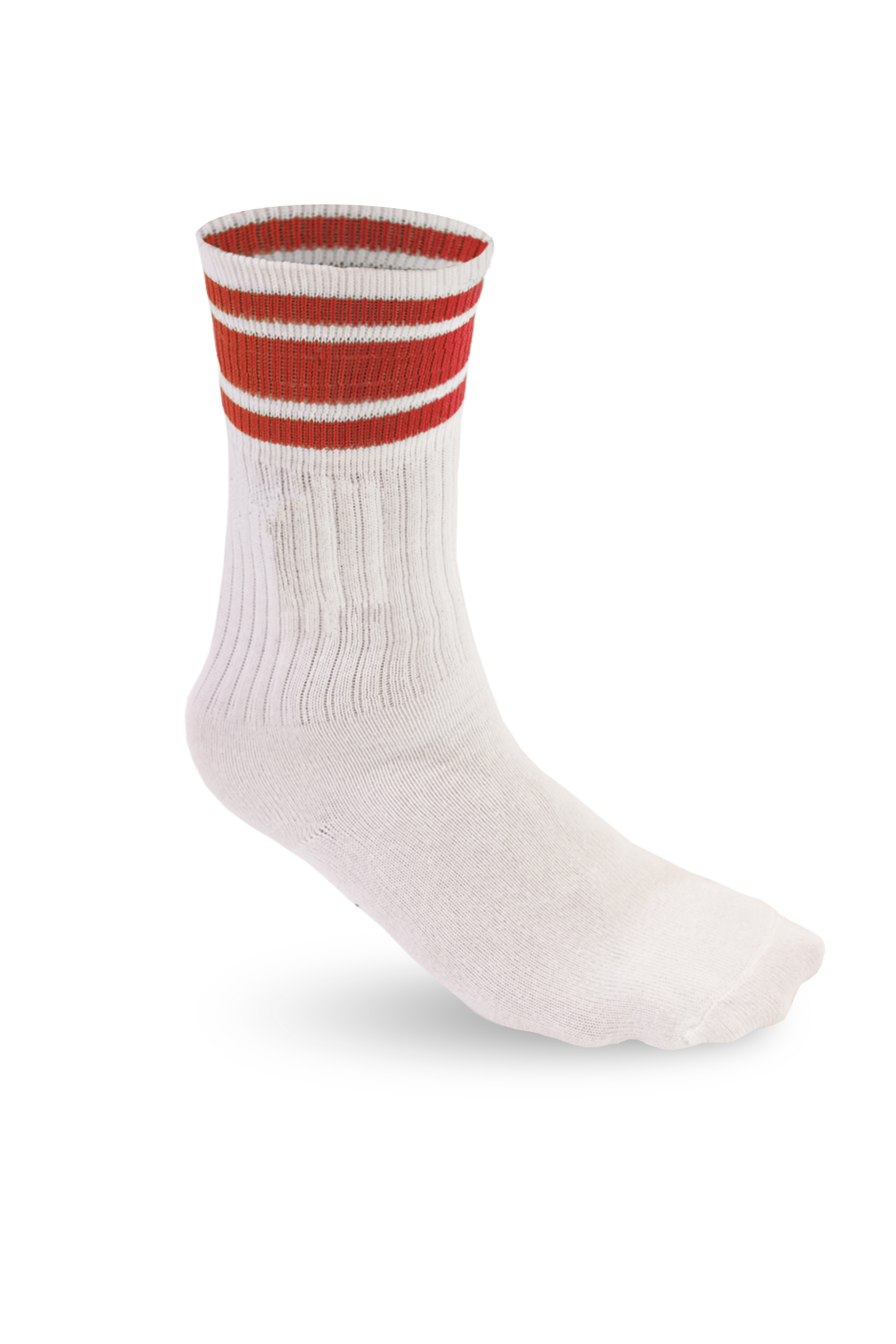 Calcetines deportivos 78/18/4% algodón/palm/elastano gris jaspeado claro Talla 35/38 - 9928 - Blanco/Rojo Talla 35/38