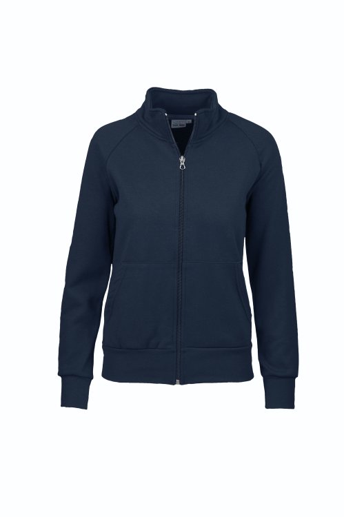 Sudadera de mujer con cremallera larga - 18 - Azul
