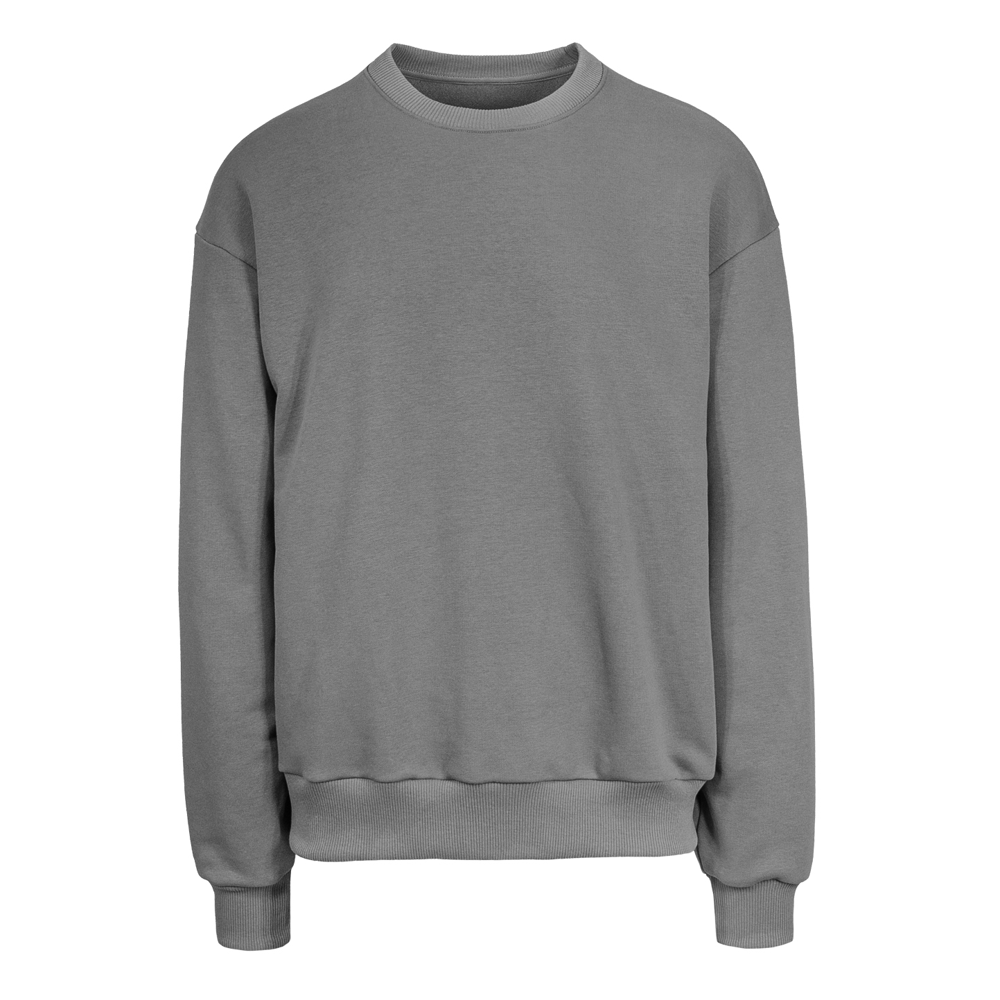 Sudadera 365 oversize unisex de cuello redondo - 11 - Jaspe Gray