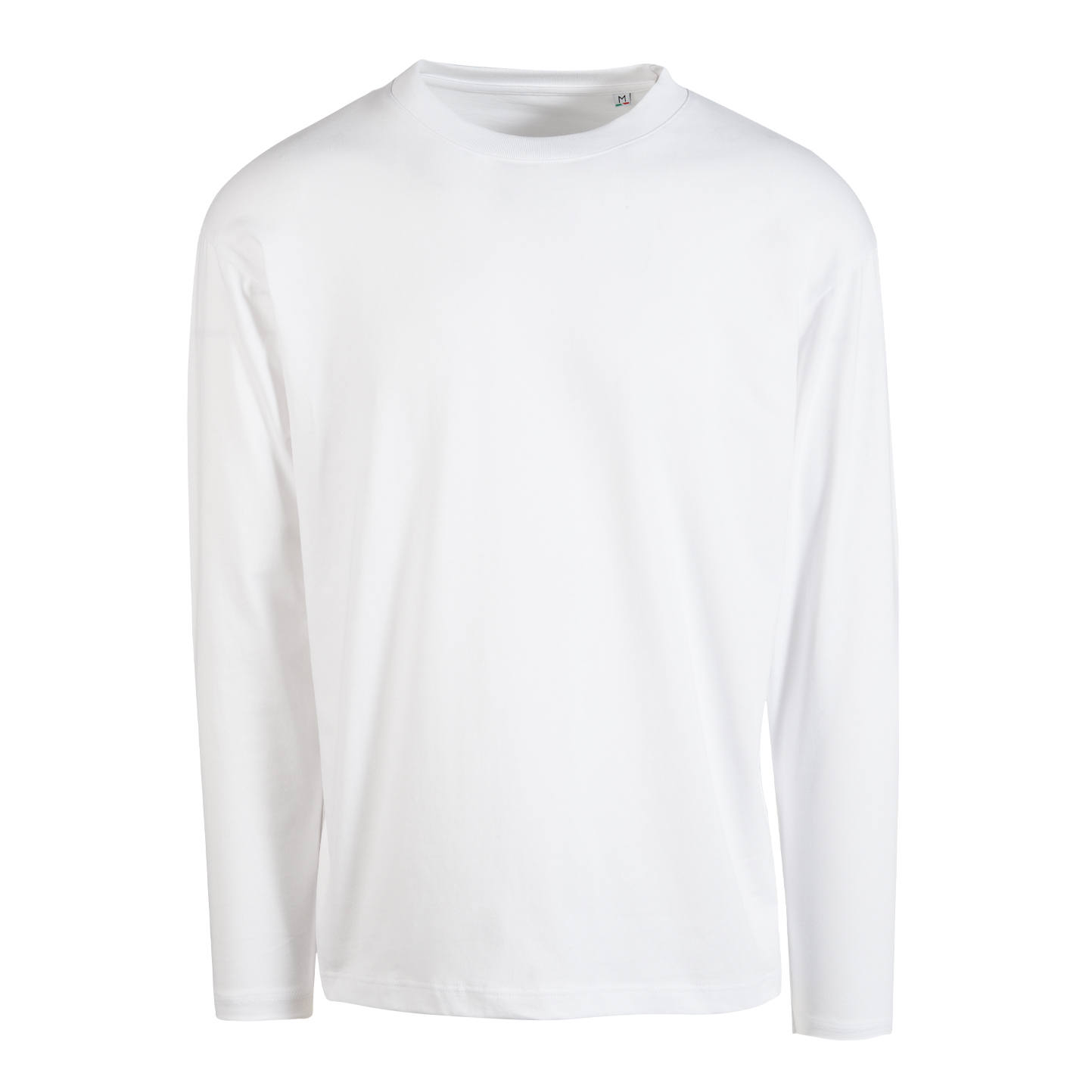 Camiseta oversize unisex de manga larga - 99 - Blanco XS