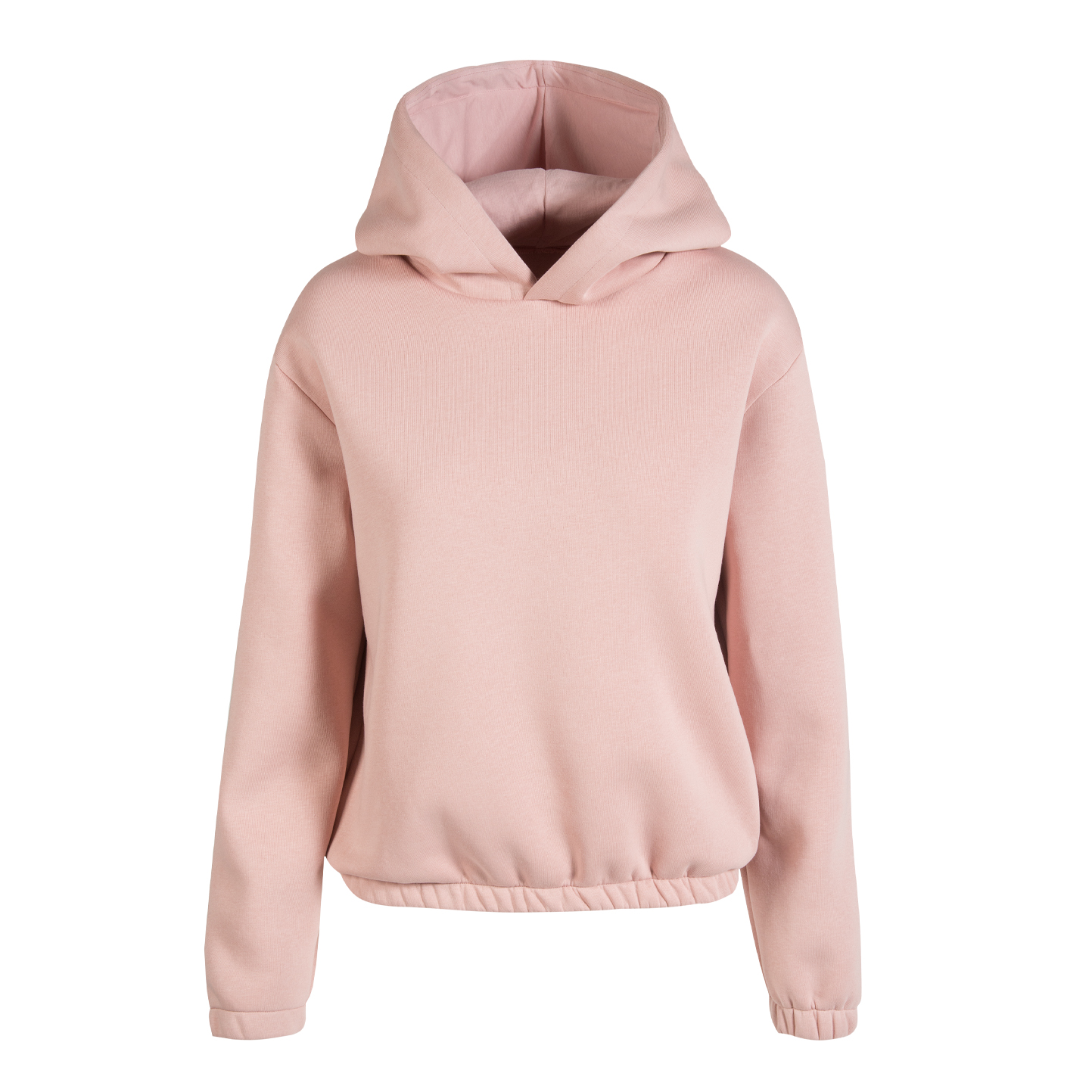 Sudadera boxy de mujer con capucha - RP - Rosa empolvado XS
