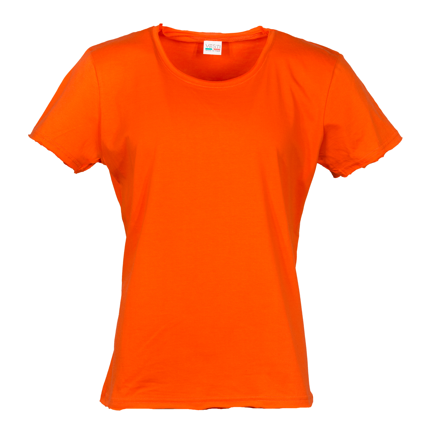 Jersey 100% algodón C/TM/CT/V. 140 g/m2 Gris melange S - OG - Naranja XS