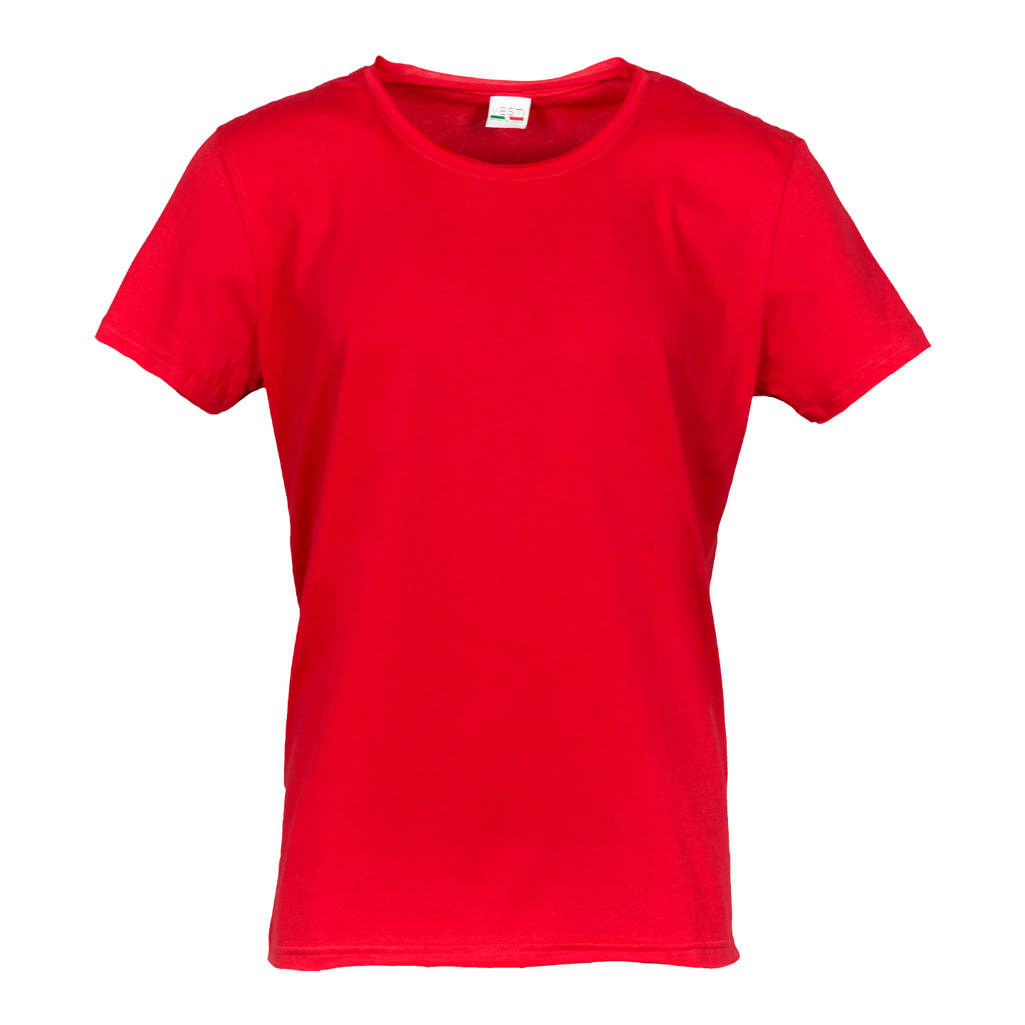 Jersey 100% algodón C/TM/CT/V. 140 g/m2 Gris melange S - RO - Rojo XS