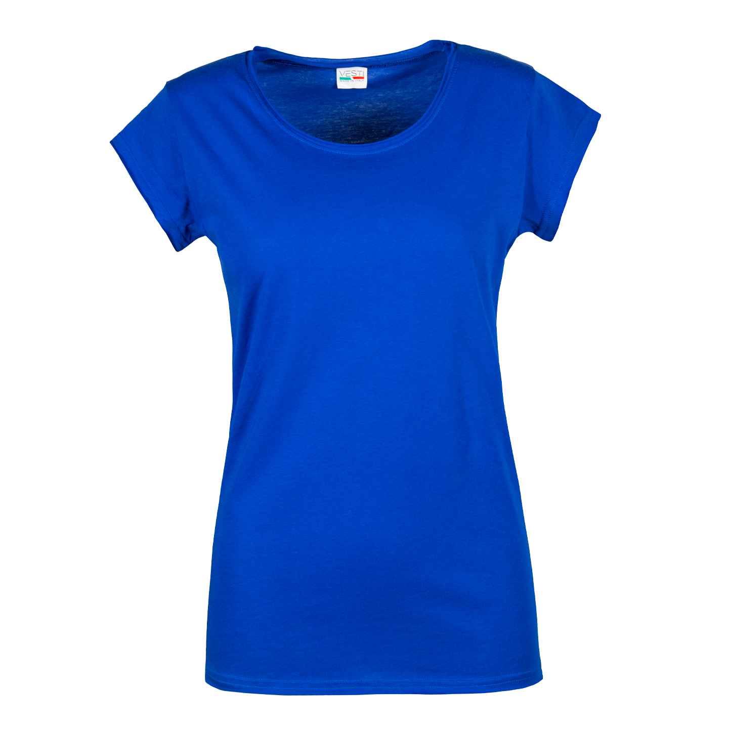 Jersey de mujer C/TM/CT/V 100% algodón, 140 g/m2, gris jaspeado, talla S - RY - Royal XS