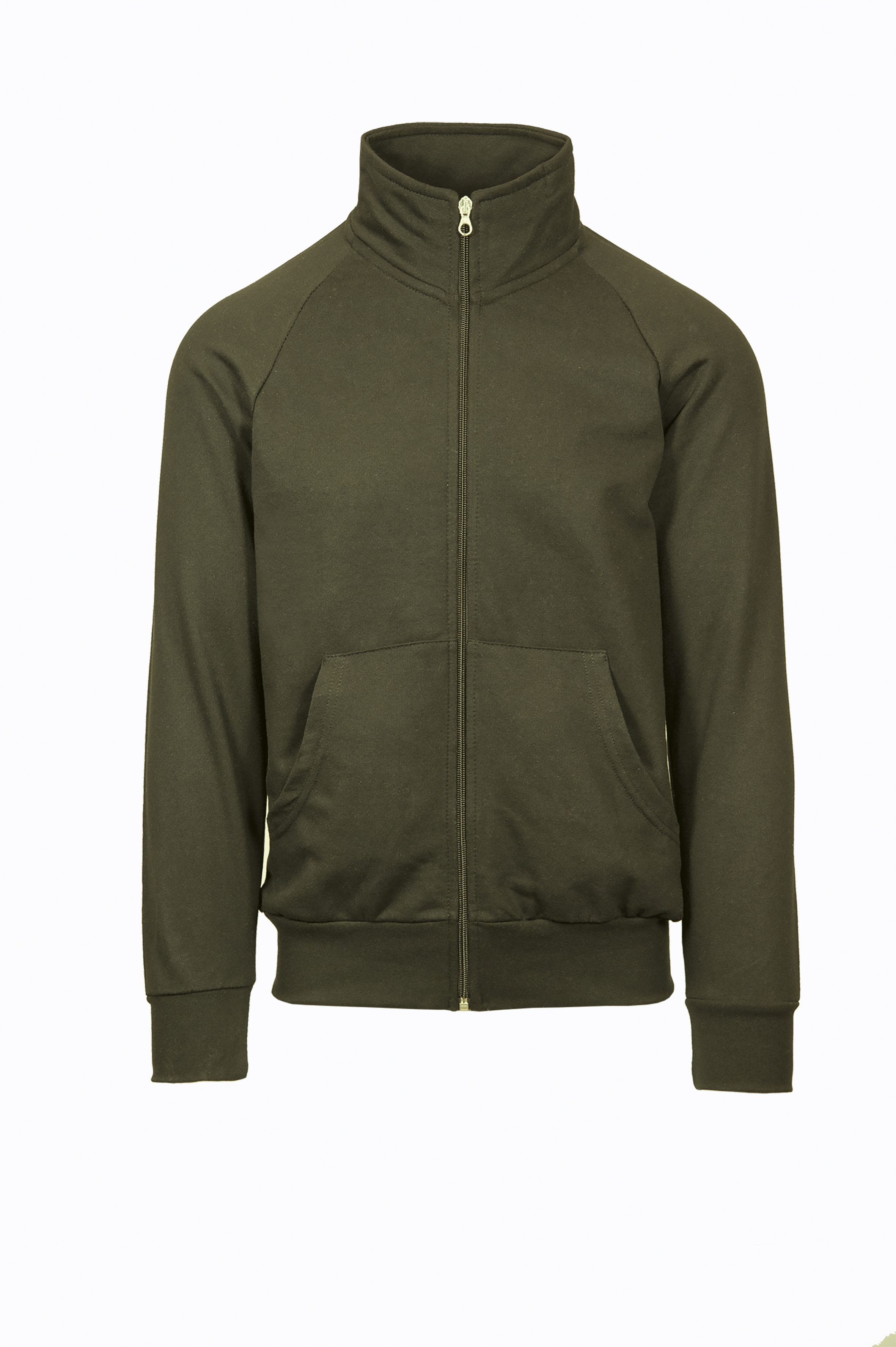 Sudadera con cremallera y forro de felpa 70/30% algodón/poliéster 240 gr/m Negro XS - 23 - XS militar