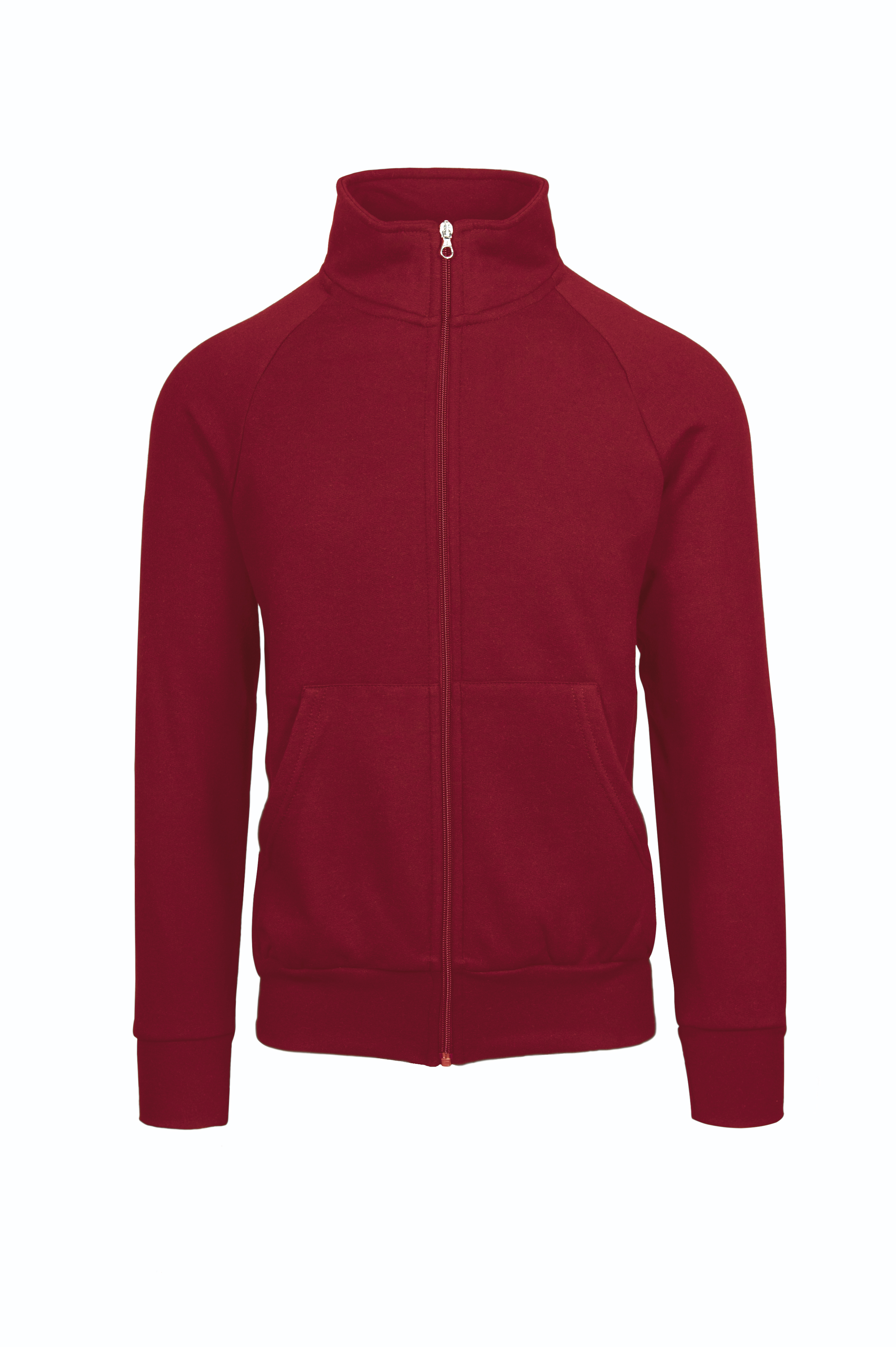 Sudadera con cremallera y forro de felpa 70/30% algodón/poliéster 240 gr/m Negro XS - 28 - Red Sport XXS 1/2 años