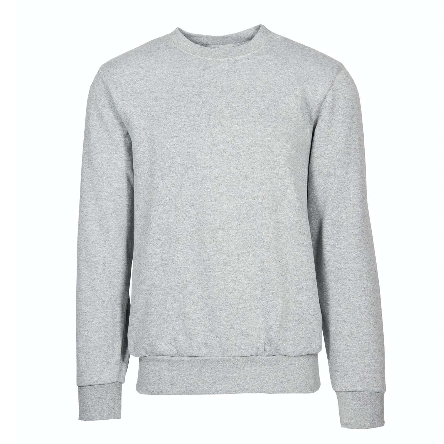 Sudadera G/C 70/30% Algodón/Pol 280 gr/m2 Negra Talla S - 75 - Ceniza