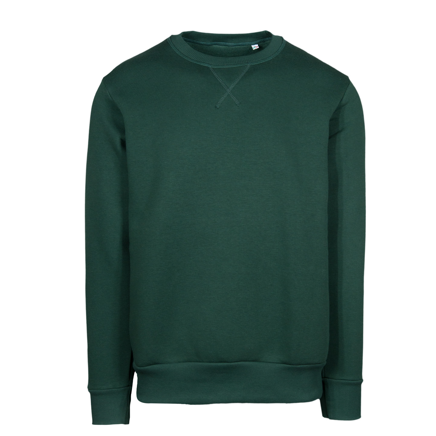 Sudadera G/C 75/25% Algodón/Pol 320 gr/m2 Negra XS - VT - Verde bosque XS