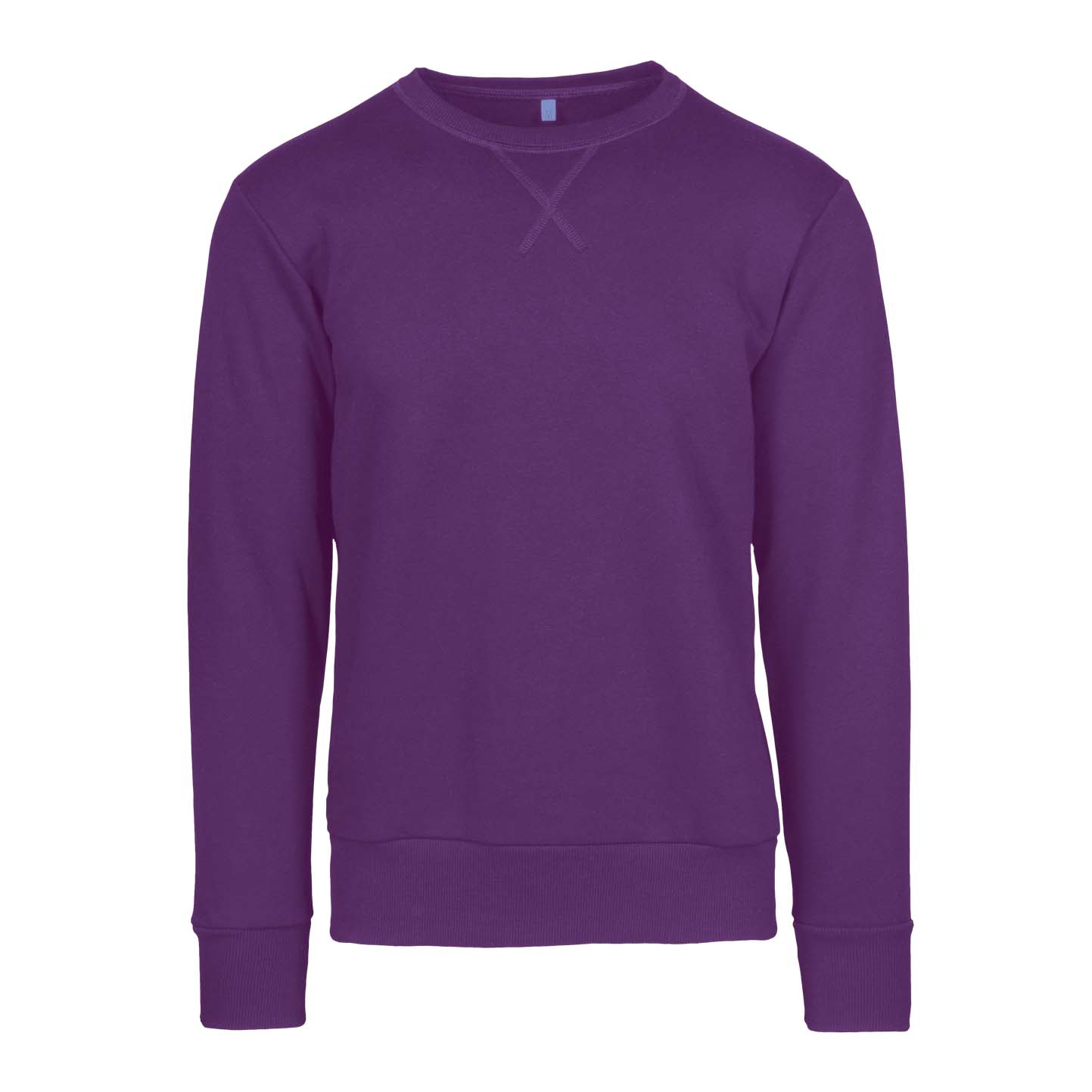 Sudadera G/C 75/25% Algodón/Pol 320 gr/m2 Negra XS - VI - Morado XS
