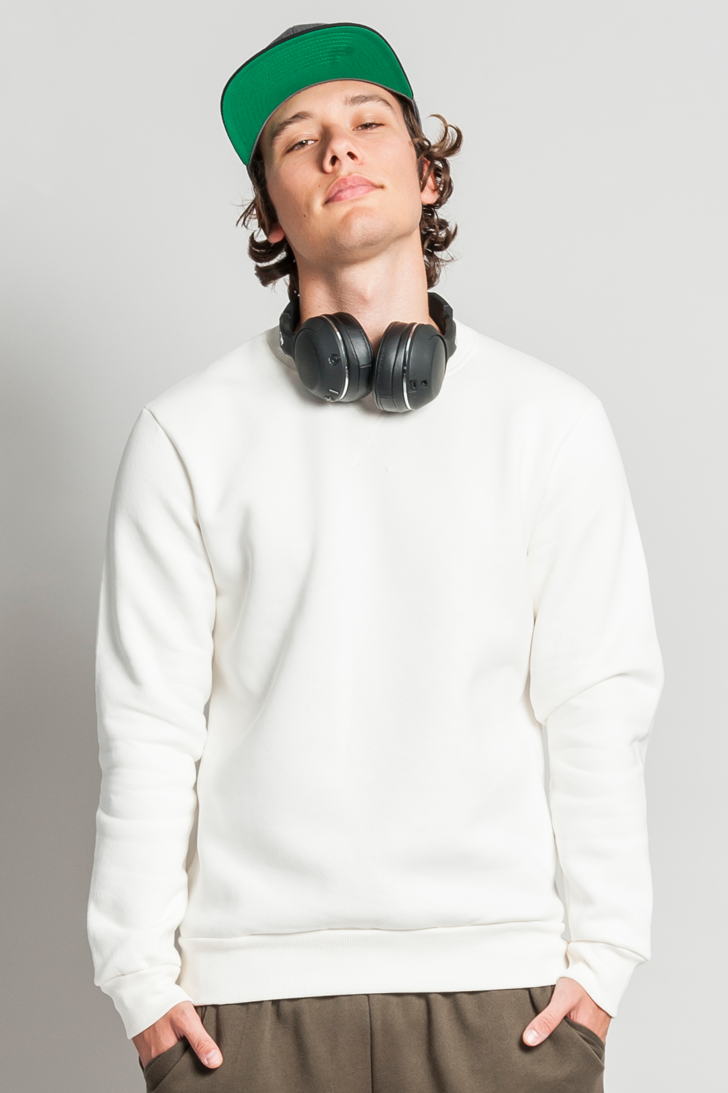 Sudadera G/C 75/25% Algodón/Pol 320 gr/m2 Negra XS