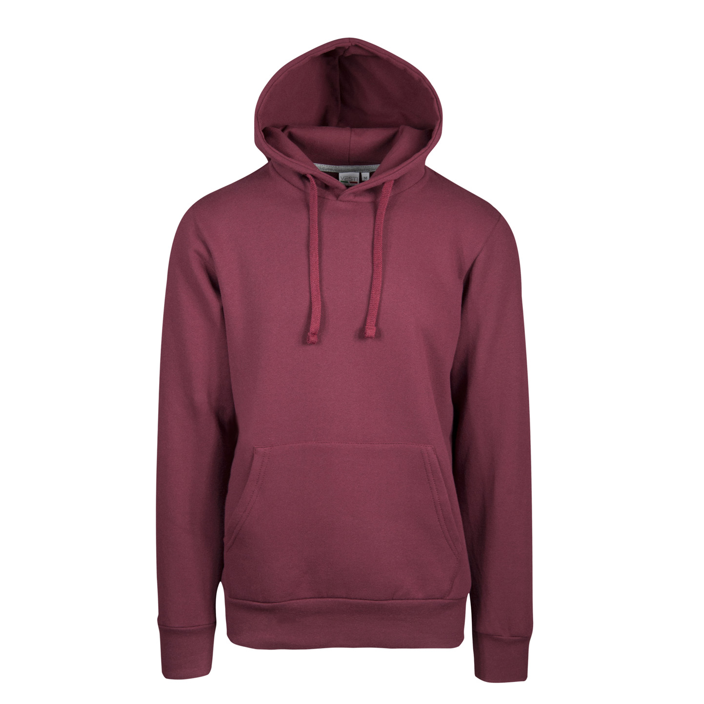 Sudadera unisex con capucha, 70 % algodón/30 % poliéster, 280 g/m², color negro, talla XS. - 48 - Burdeos Sport XXS 1/2 años
