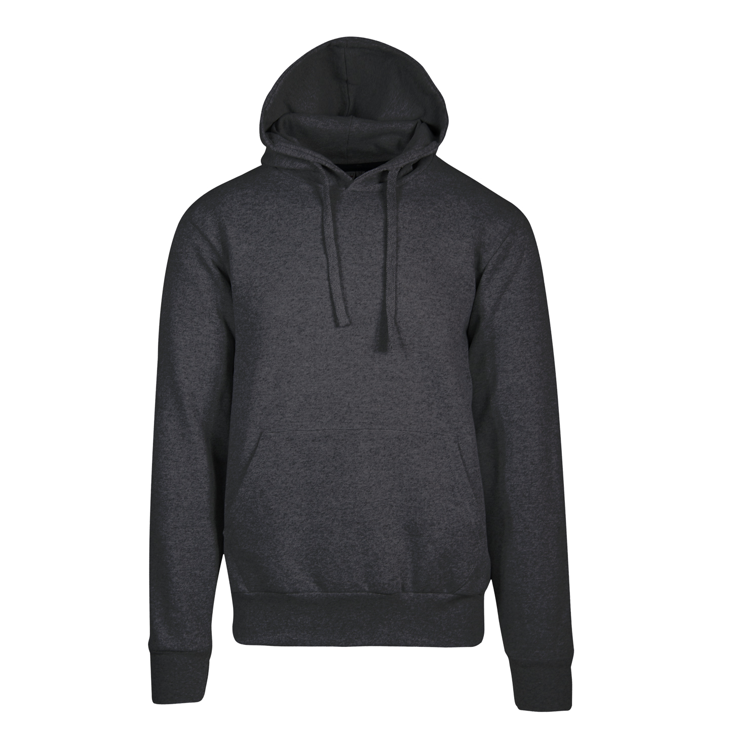 Sudadera unisex con capucha, 70 % algodón/30 % poliéster, 280 g/m², color negro, talla XS. - 6MA - Melange antracita XS