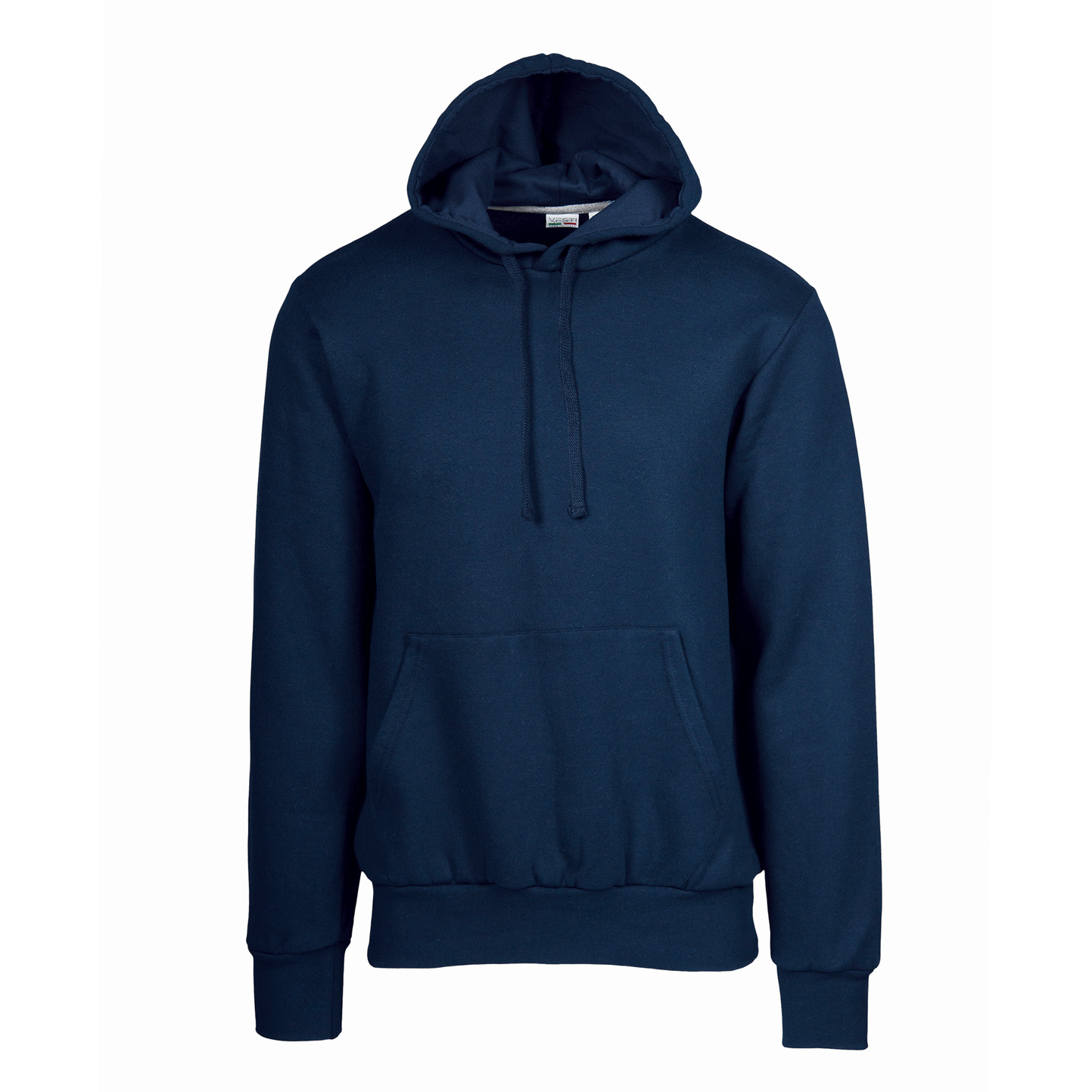 Sudadera unisex con capucha, 70 % algodón/30 % poliéster, 280 g/m², color negro, talla XS. - 18 - Azul