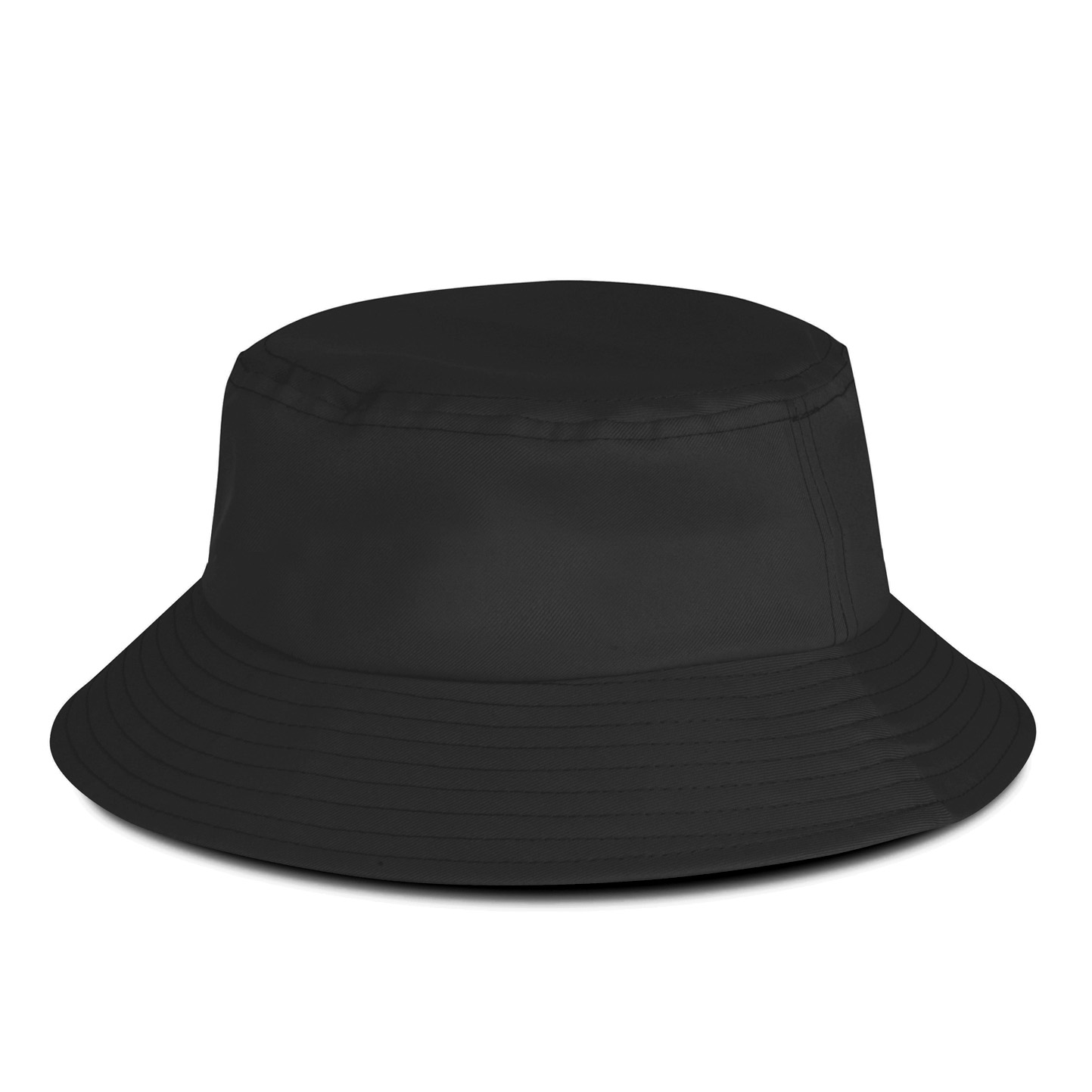 Sombrero Miramare de ala ancha, 100% algodón, color beige. - BK - Negro