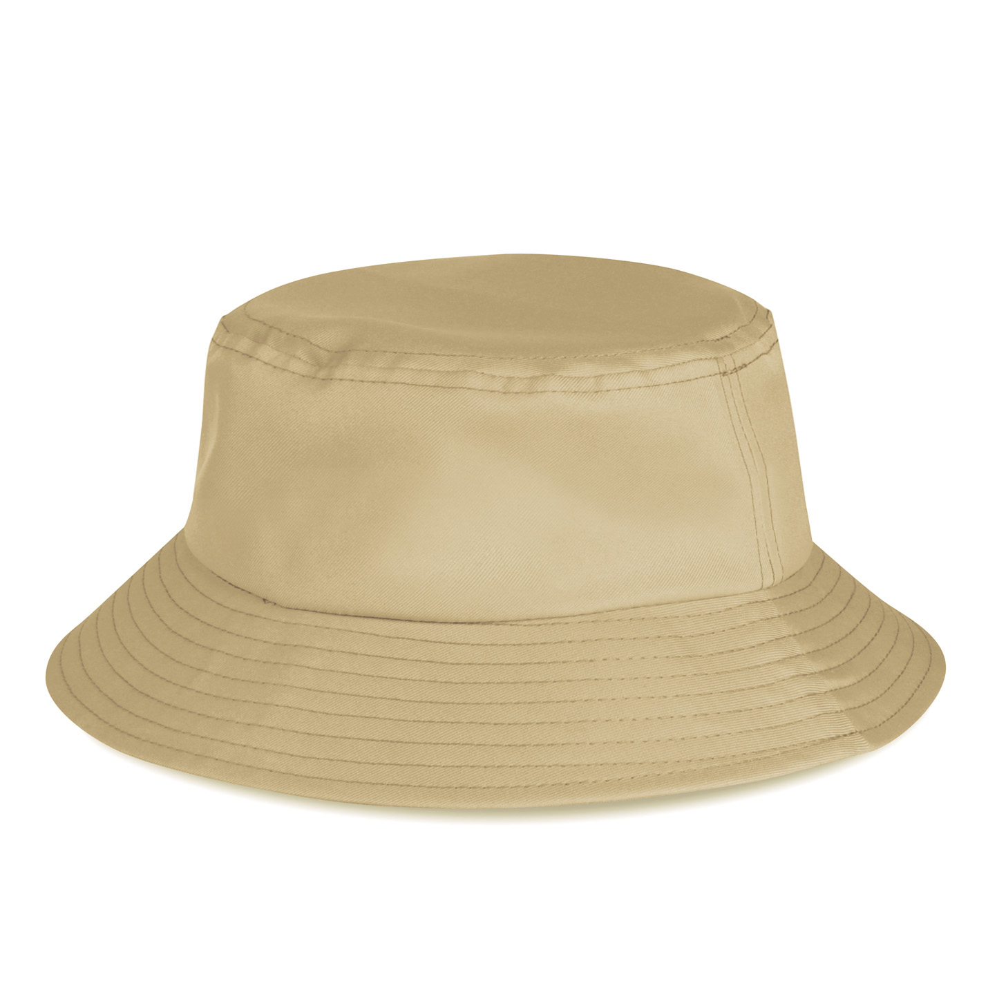 Sombrero Miramare de ala ancha, 100% algodón, color beige. - BE - Beige