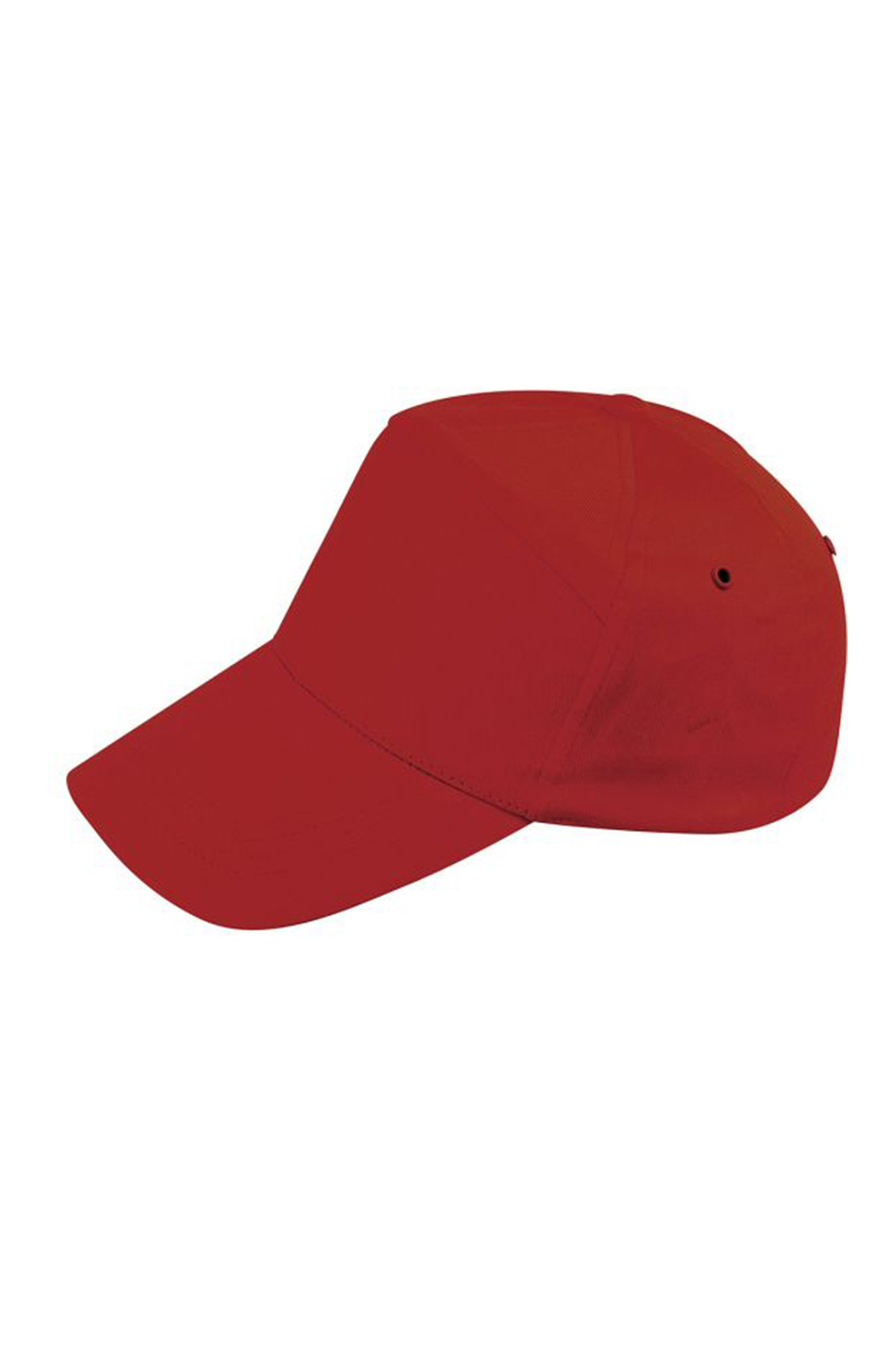 Gorra de golf de 7 paneles, 100% algodón, color burdeos. - RD - Rojo