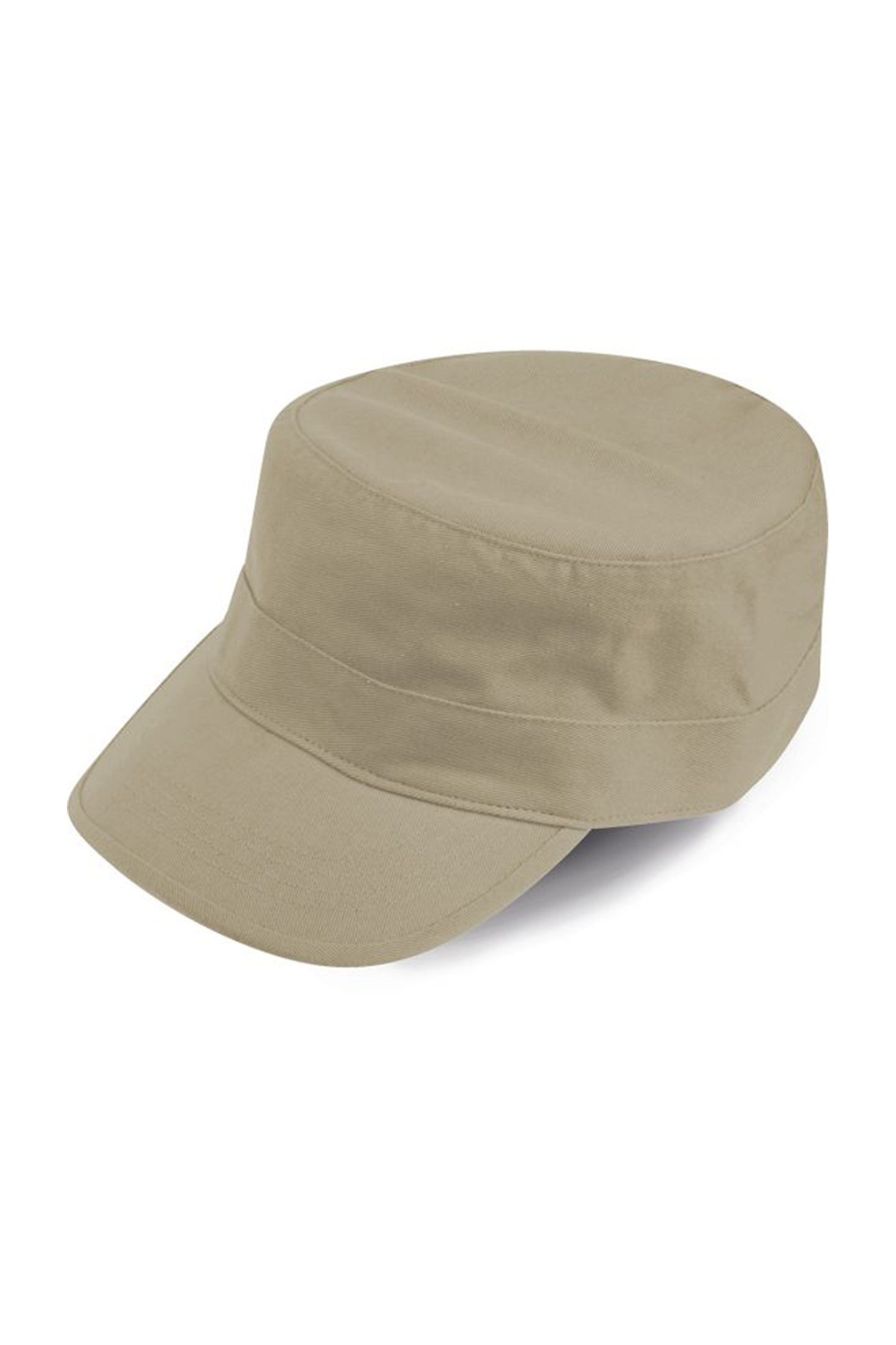 Gorra Mission de 3 paneles, 100% algodón, color beige. - BE - Beige