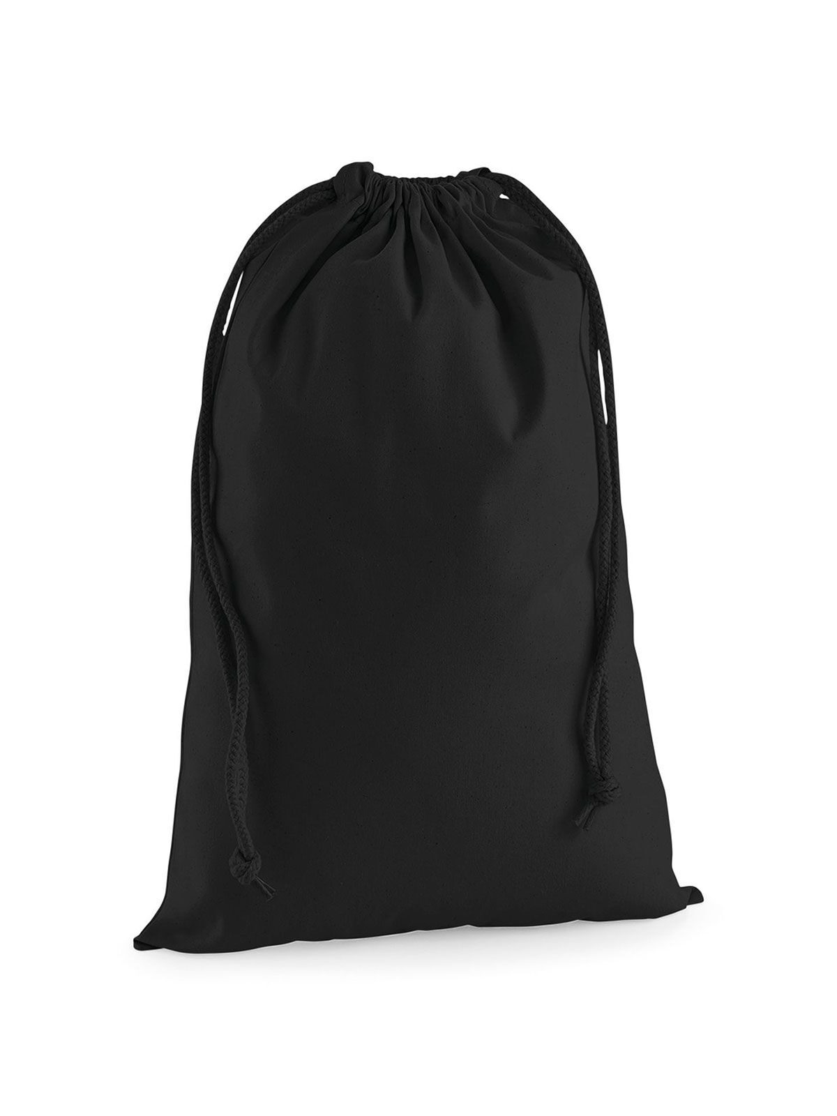 Bolsa de algodón premium - BLK - Negro