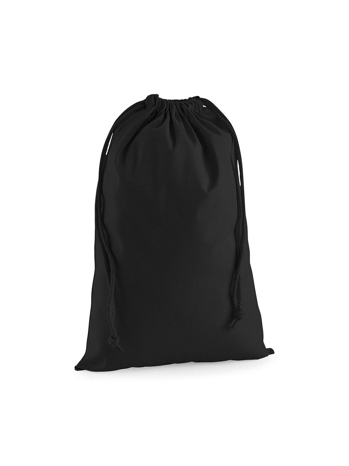 Bolsa de algodón premium S - BLK - Negro