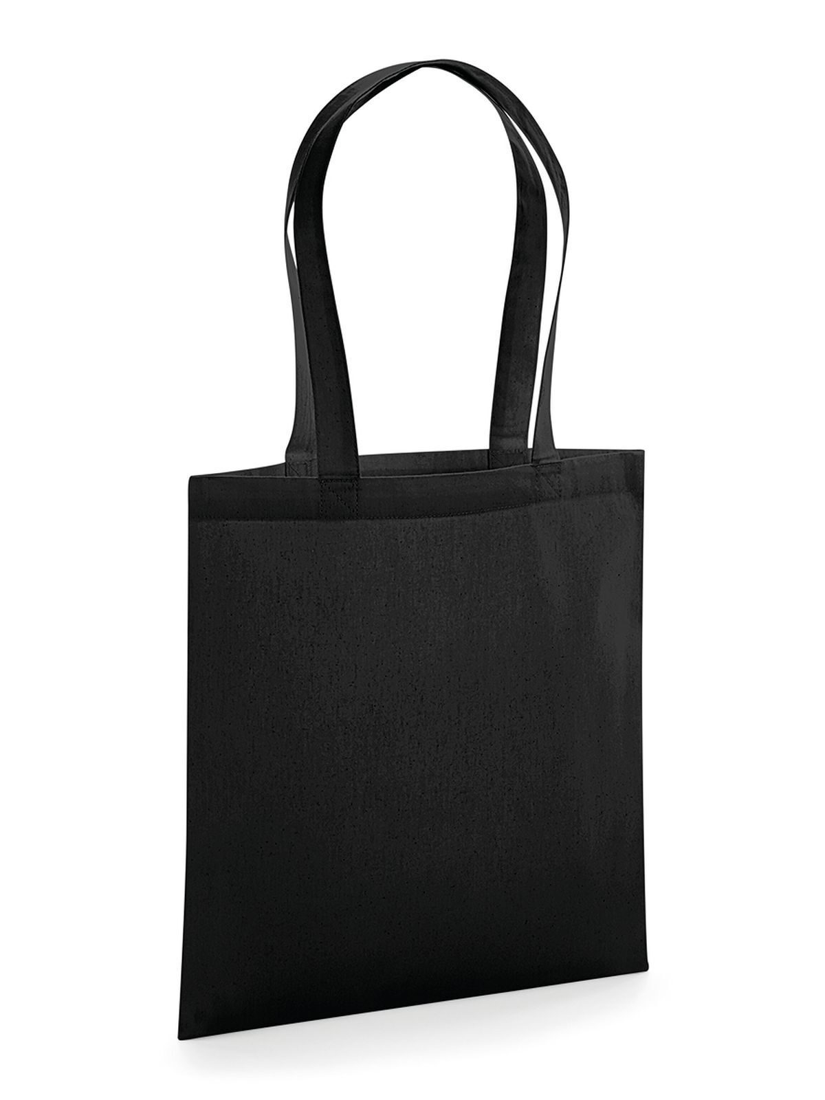 Bolsa de algodón orgánico de primera calidad - BLK - Negro