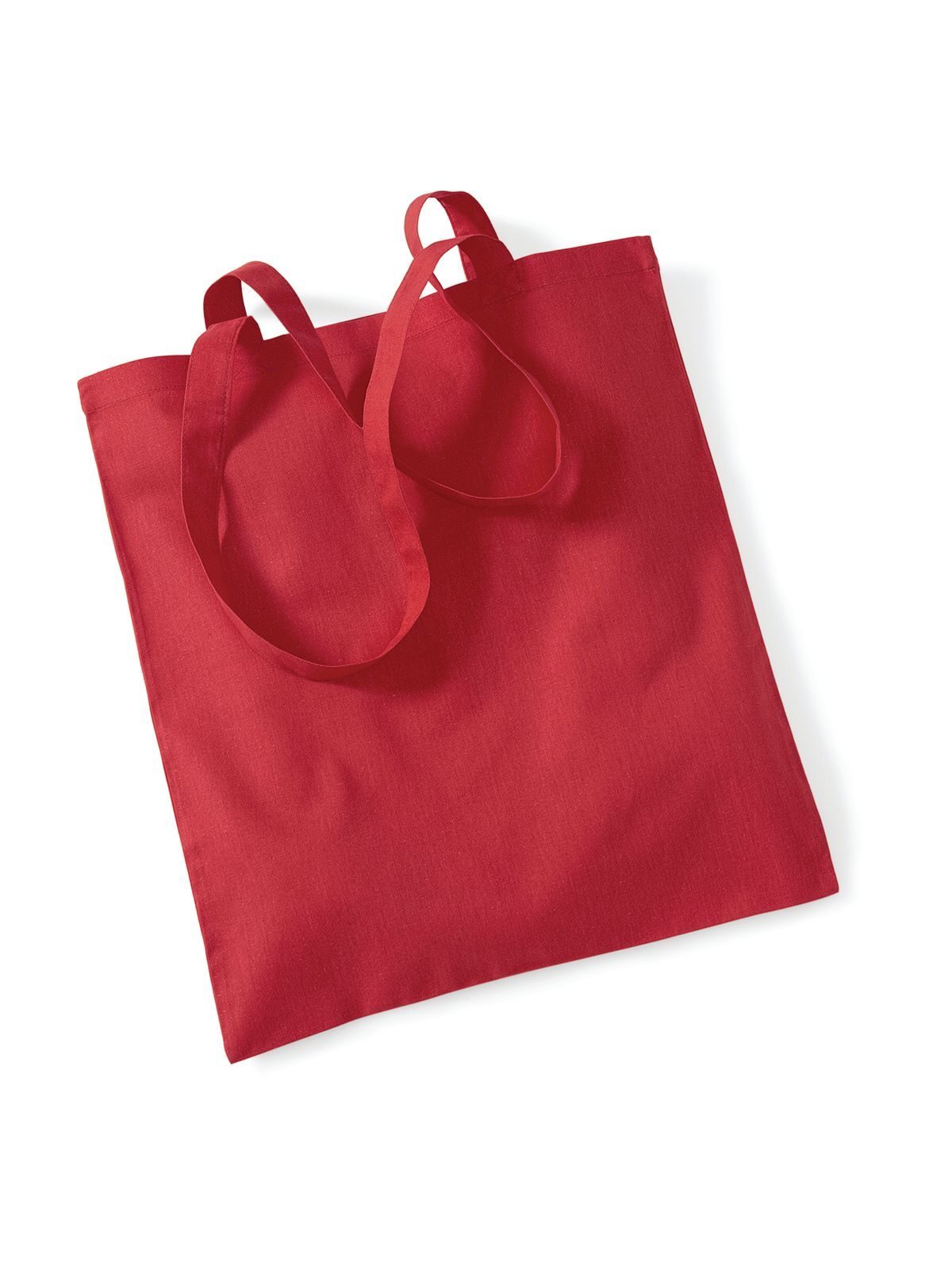 Bolsa reutilizable con asas largas - CSR - Rojo clásico