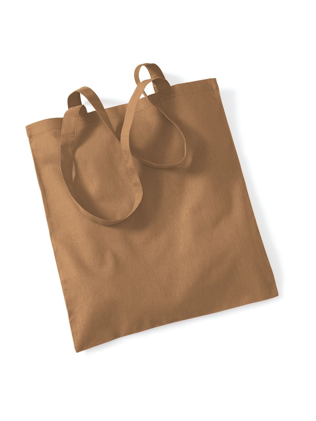 Bolsa reutilizable con asas largas - CAR - Caramelo
