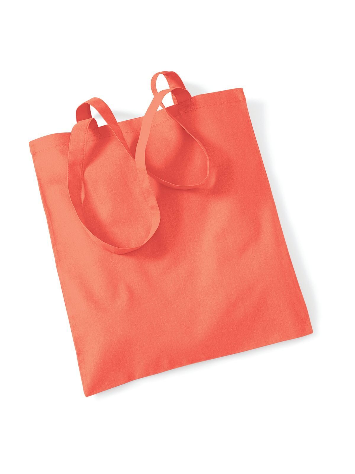 Bolsa reutilizable con asas largas - COR - Coral