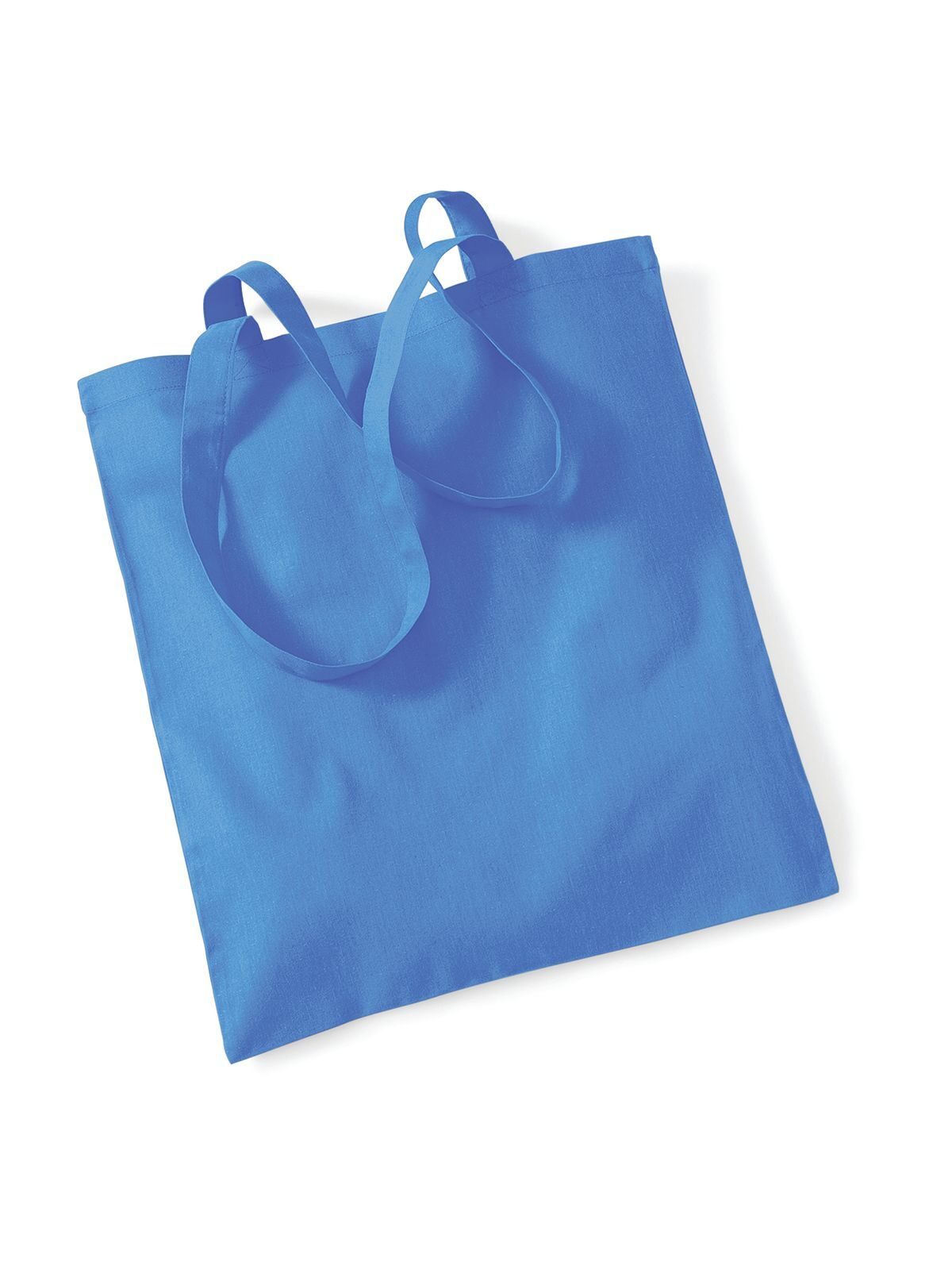 Bolsa reutilizable con asas largas - COB - Azul aciano