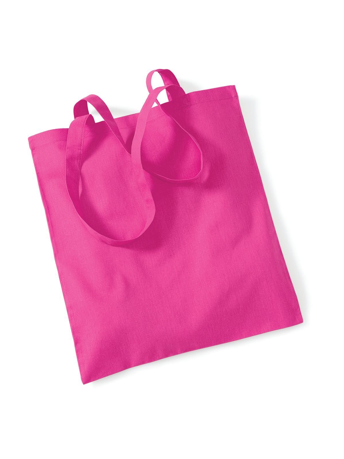 Bolsa reutilizable con asas largas - FUS - Fucsia