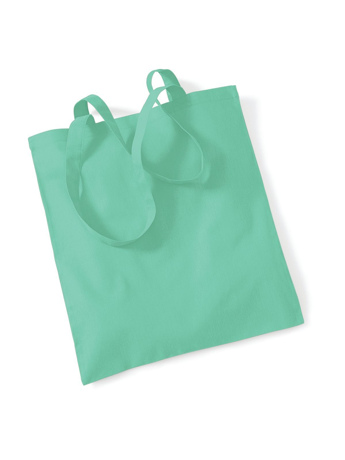 Bolsa reutilizable con asas largas - MIN - Menta