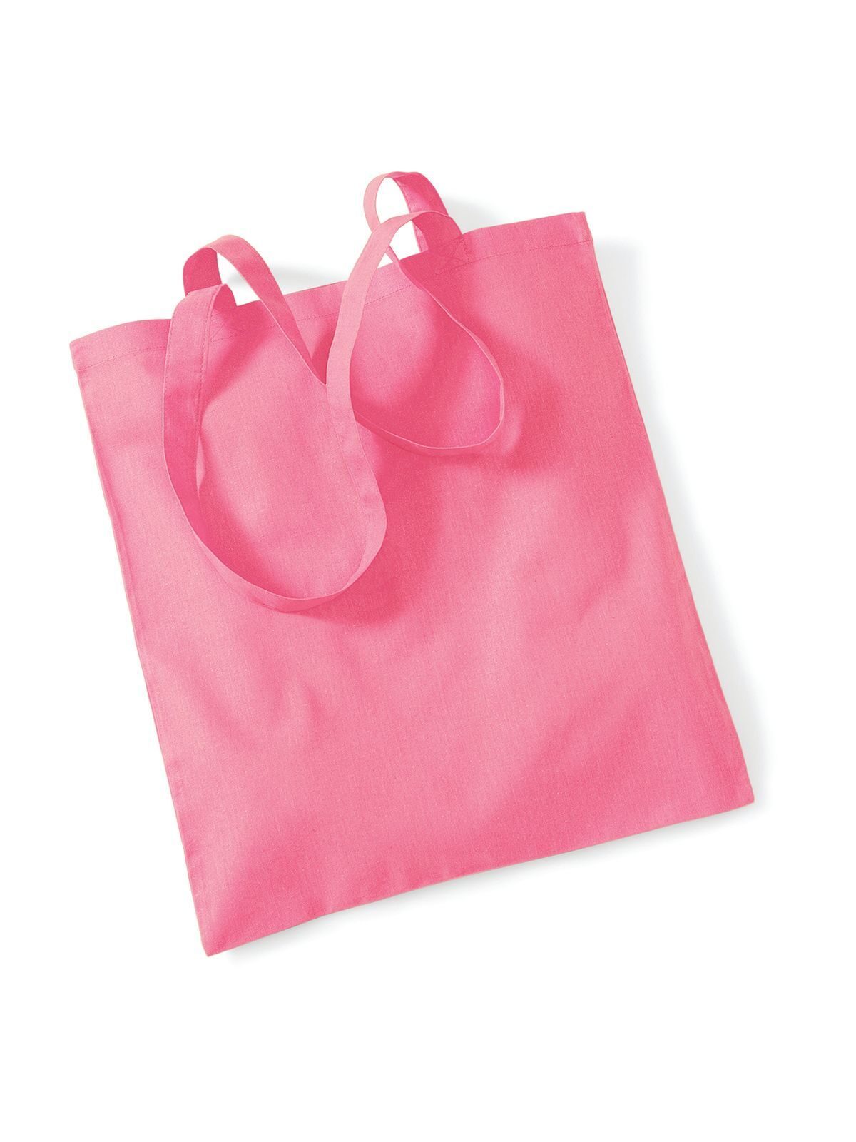 Bolsa reutilizable con asas largas - TPI - Rosa verdadero