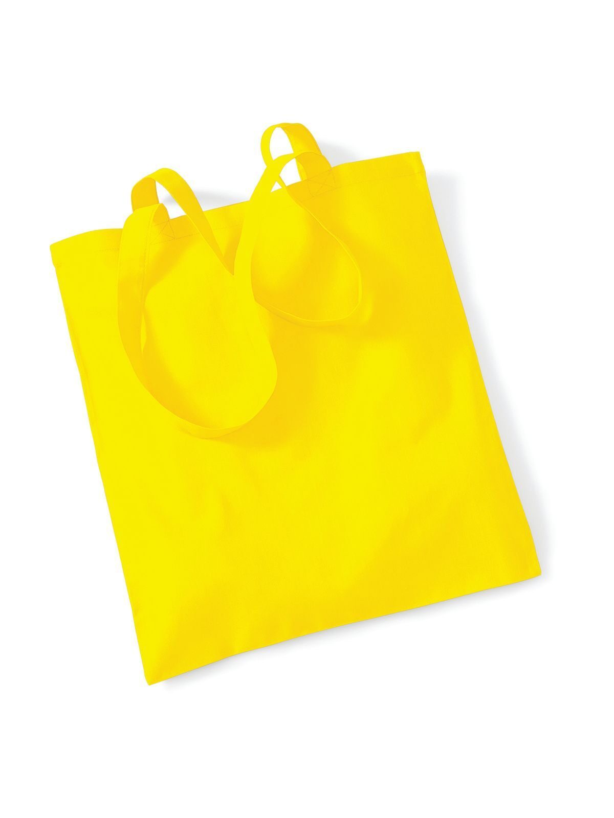 Bolsa reutilizable con asas largas - YEL - Amarillo