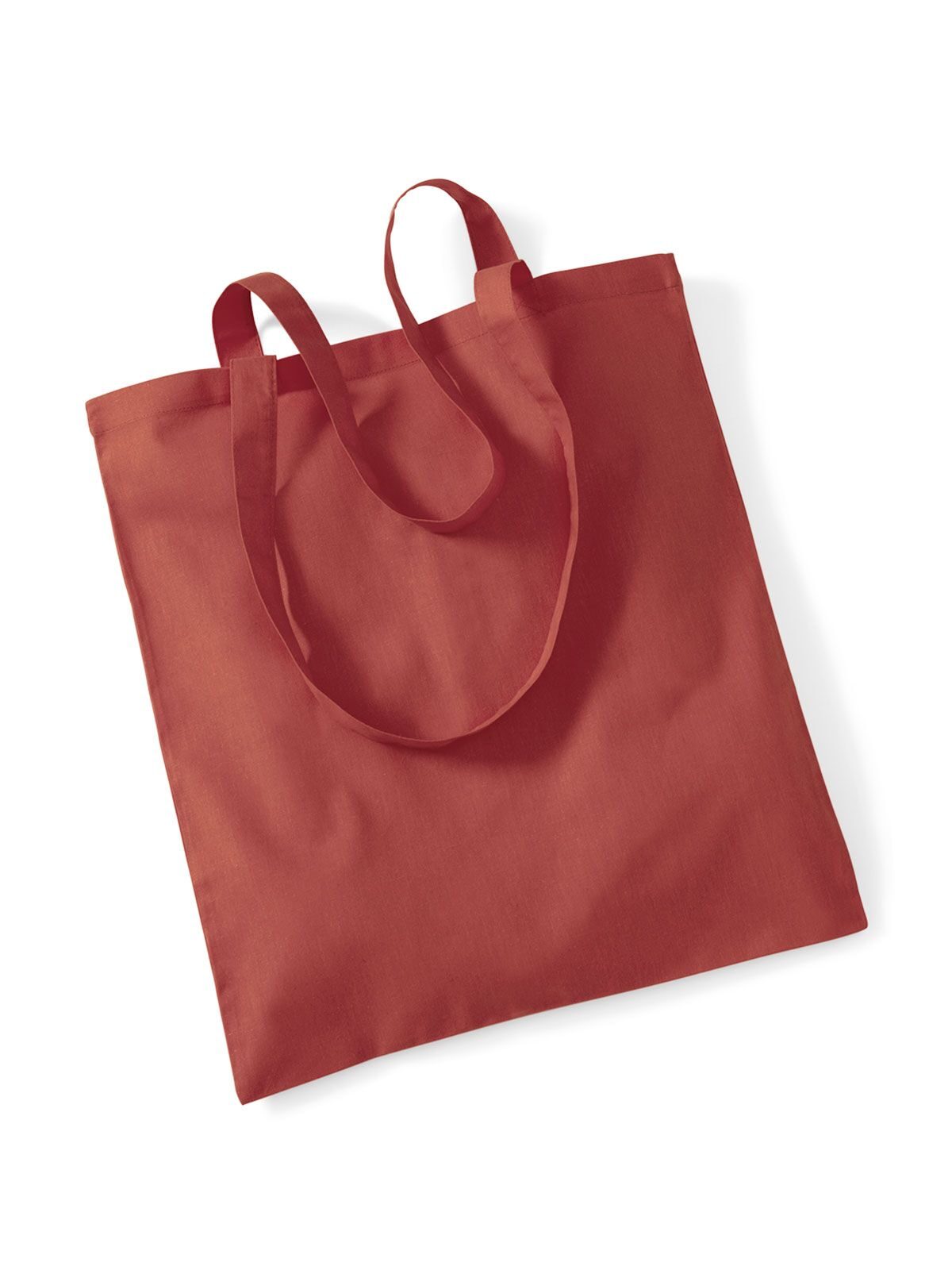 Bolsa reutilizable con asas largas - RUS - Óxido naranja
