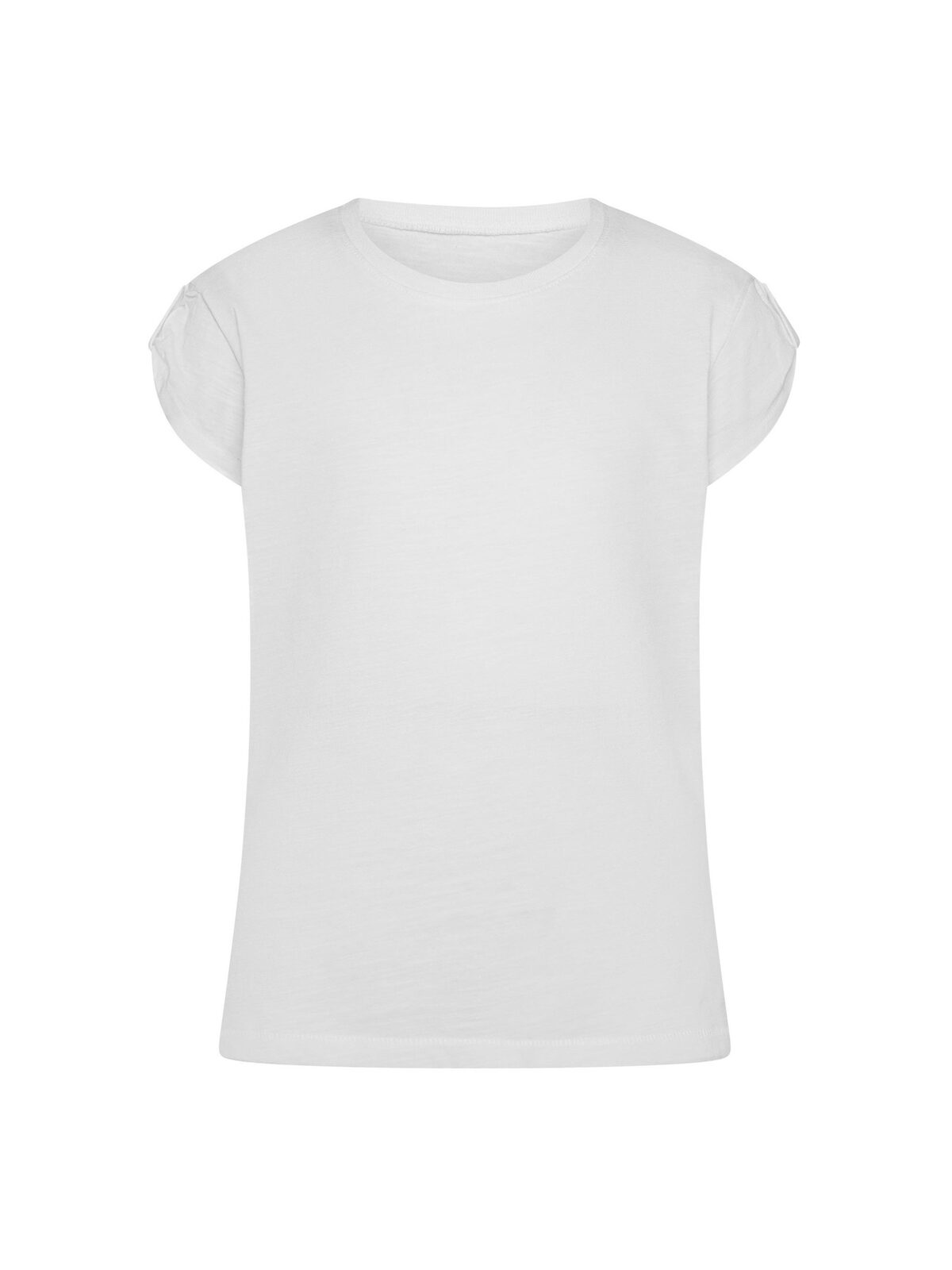 Camiseta de Slub Girl - WH - Blanco
