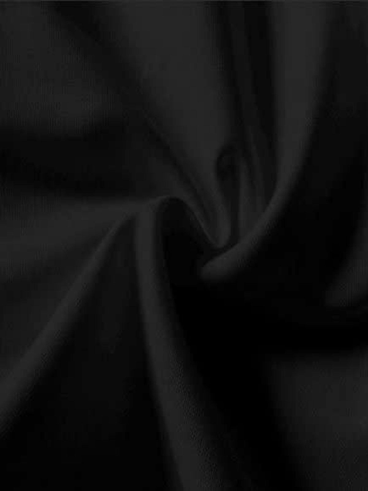 Sudadera de cuello redondo a la moda - BK - Negro