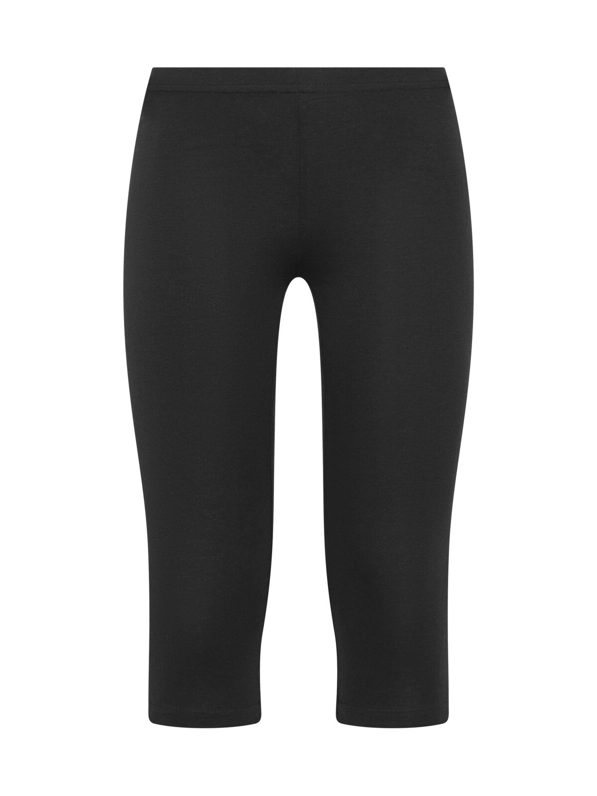 Leggings 3/4 para niñas - negro