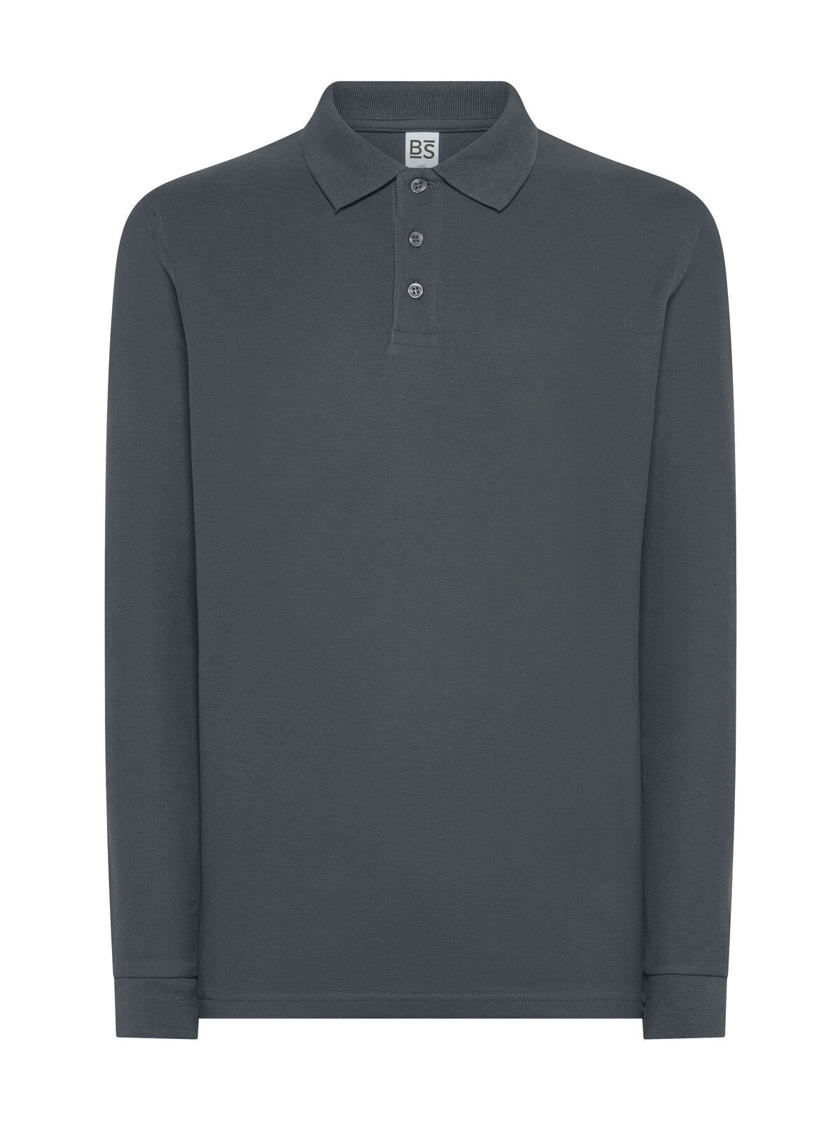 Evolution Polo LS - gris oscuro