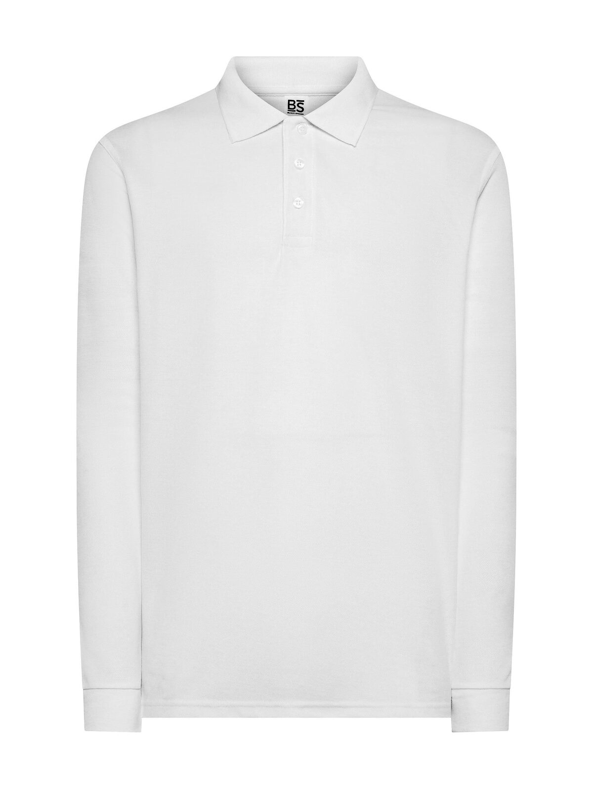 Evolution Polo LS - WH - Blanco