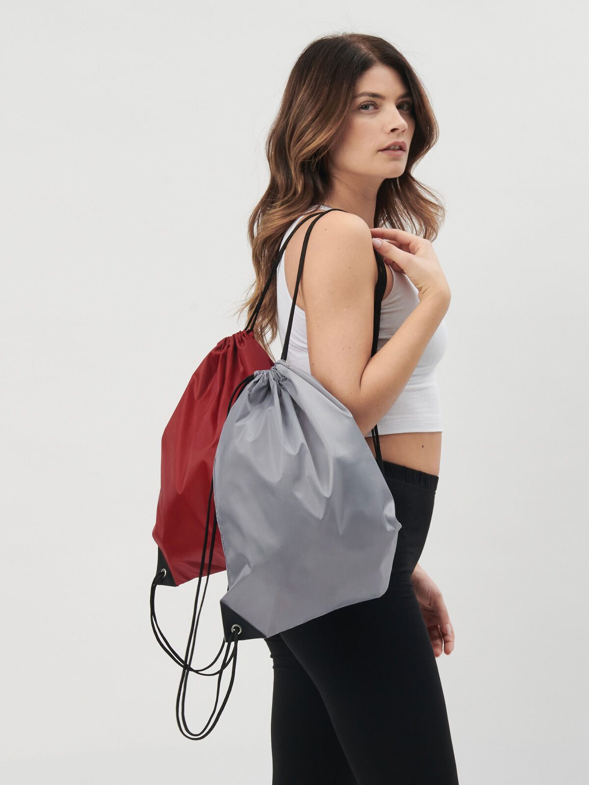 Bolsa de gimnasio de poliéster