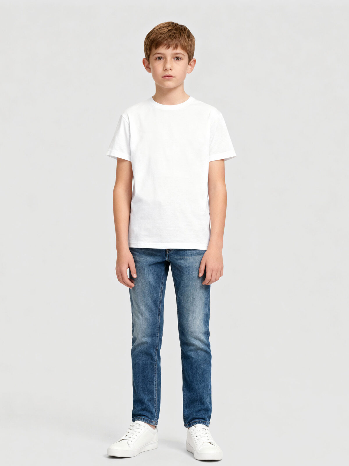 Camiseta de algodón suave para niños