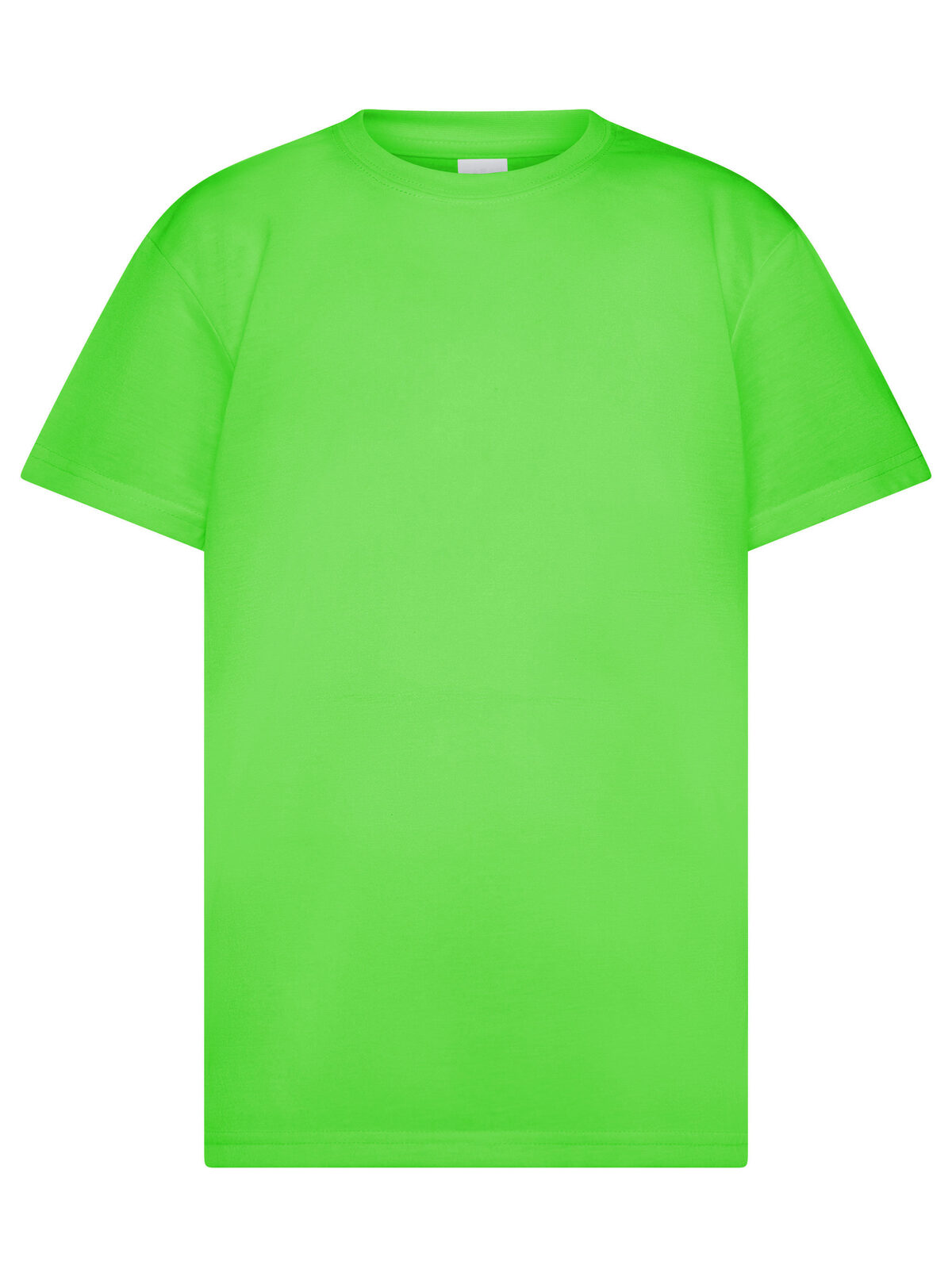 Camiseta de algodón suave para niños - GRFL - FLUORESCENCIA VERDE