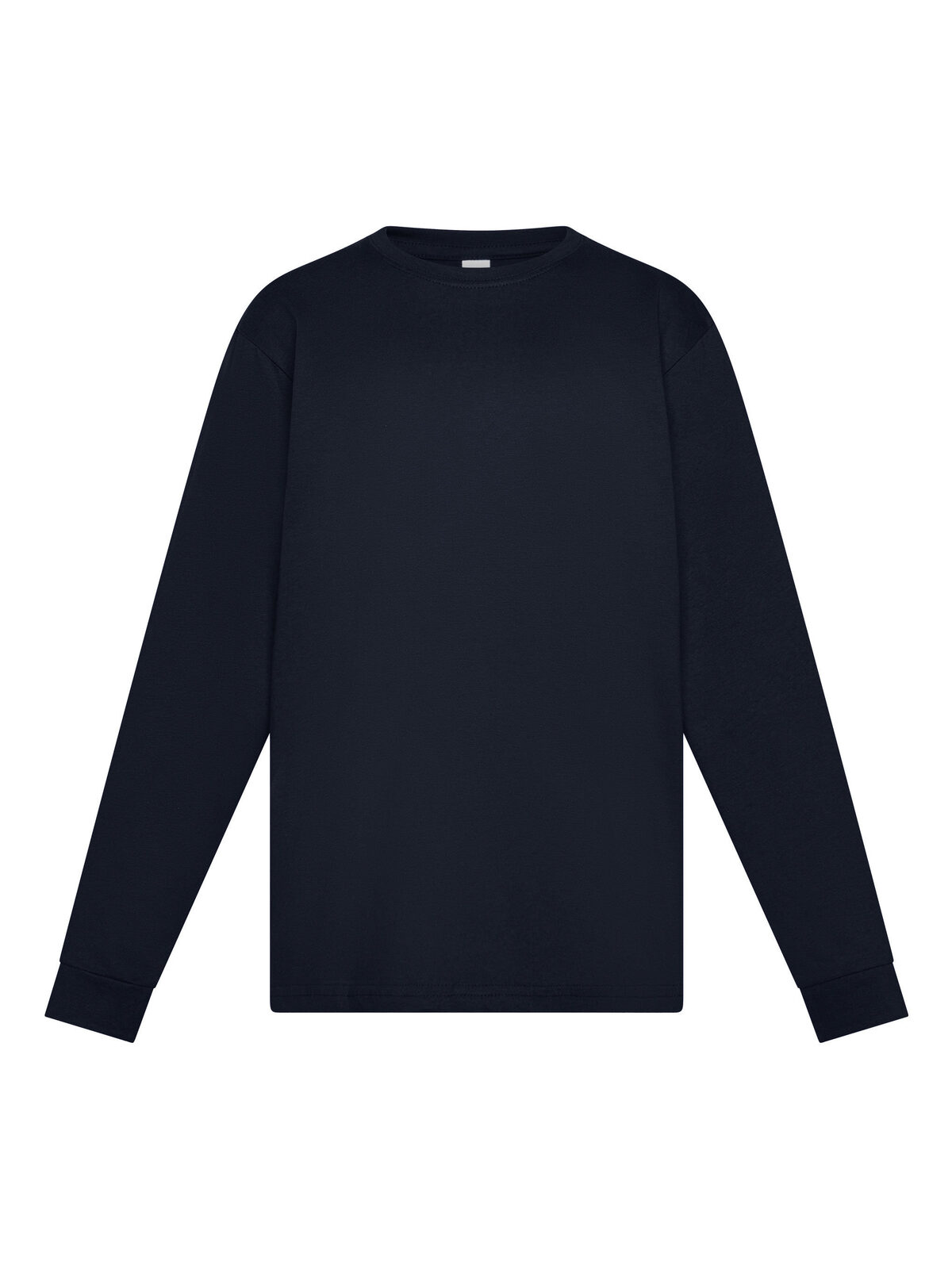 Camiseta infantil de manga larga con estampado de evolución - marina de guerra