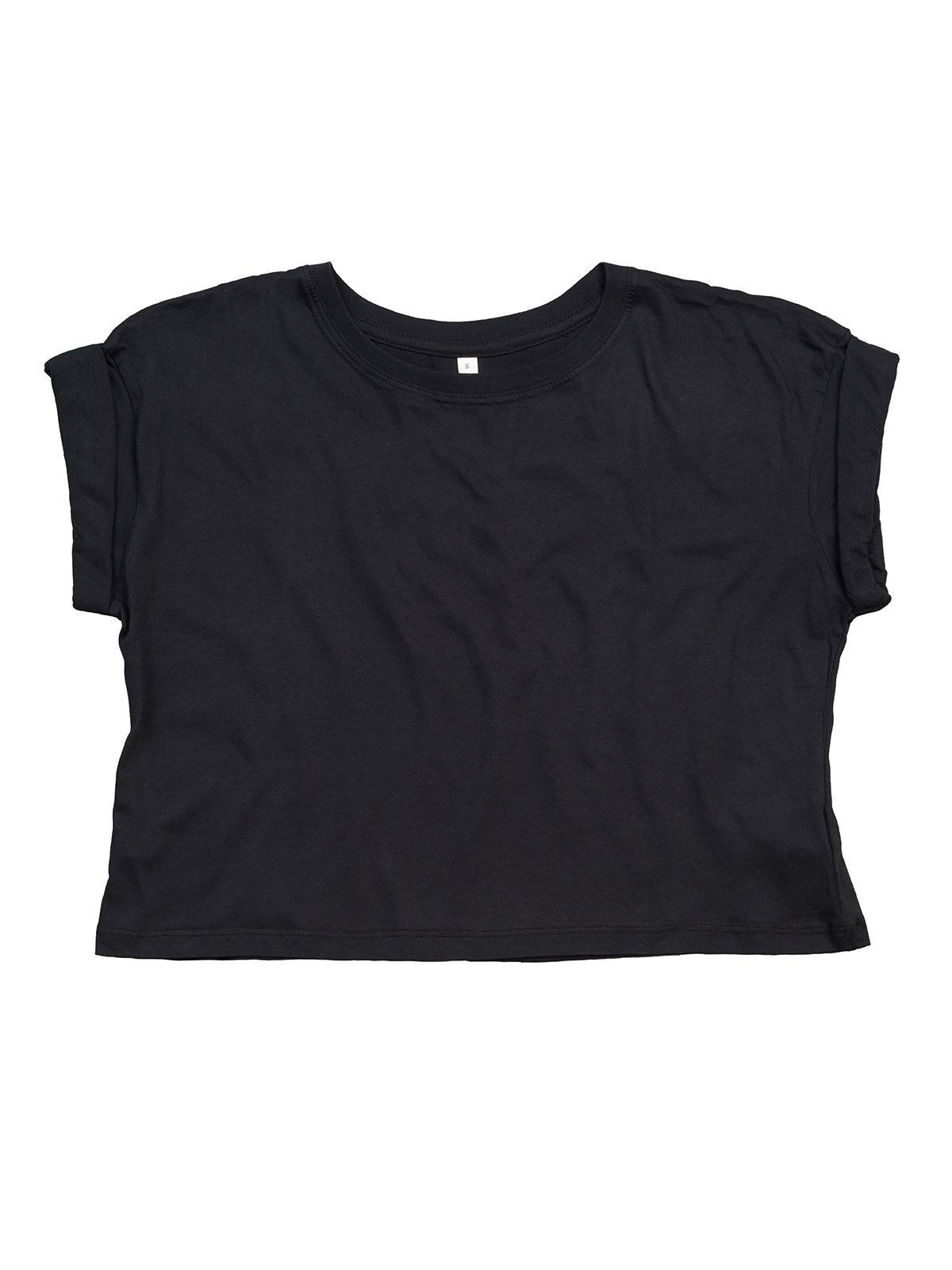 Camiseta corta para mujer - BK - Negro